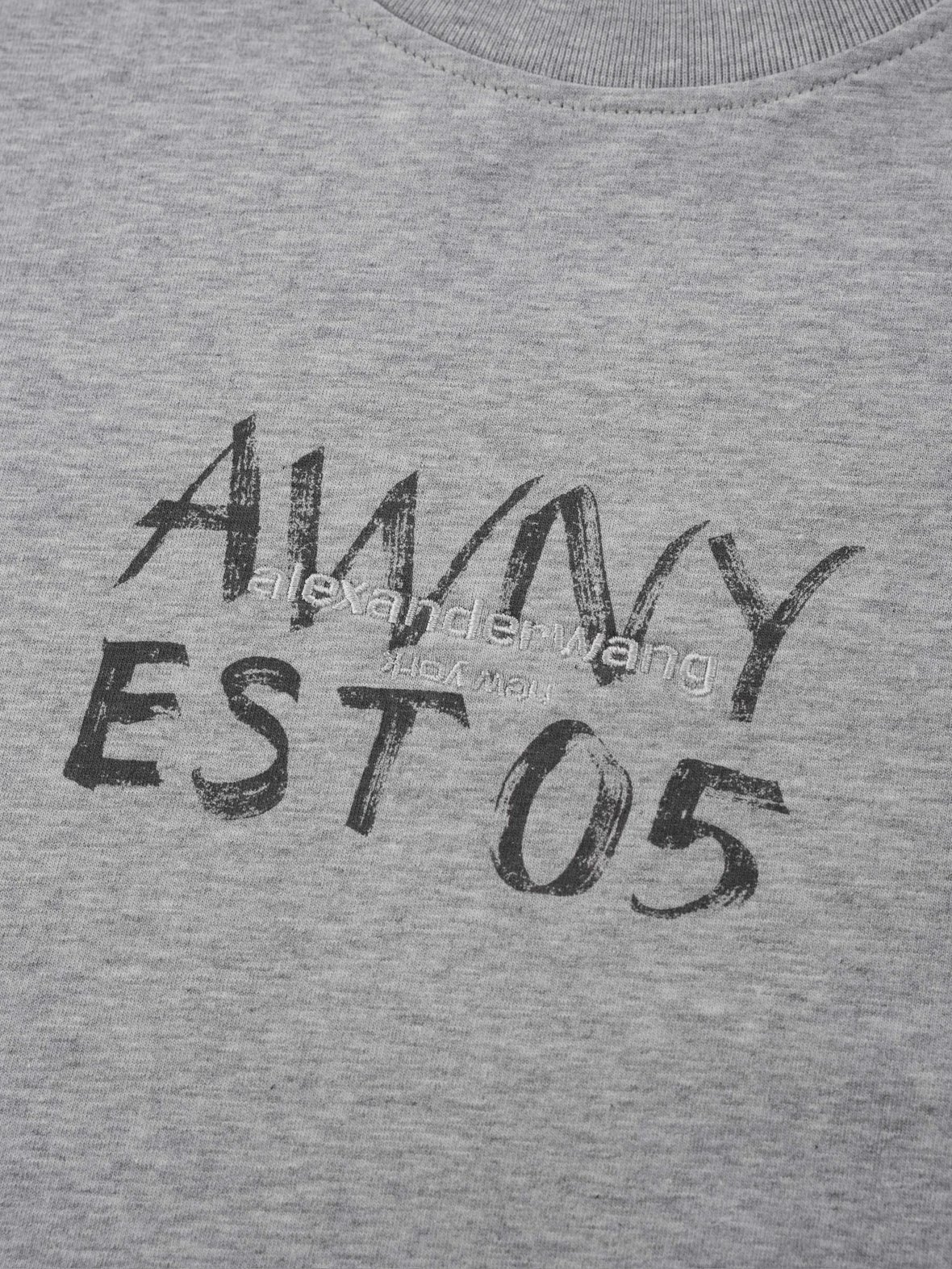 Item ID 8317 king alexander - Unisex loose graffiti logo short sleeves T shirt - Sa