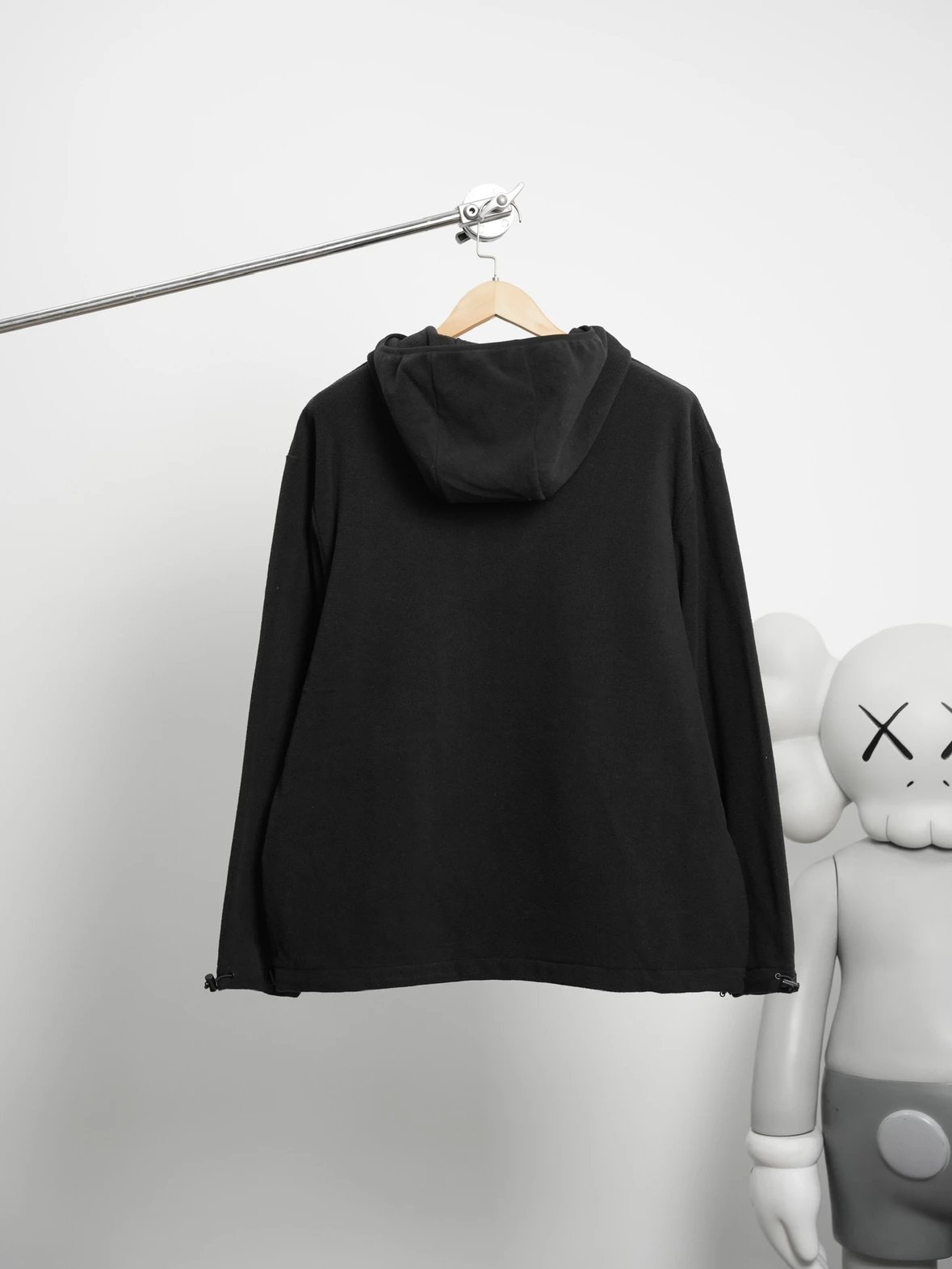 Item ID 8043 Miu Miu FW25 Chinese Valentine's Day cotton logo hooded fleece zipper