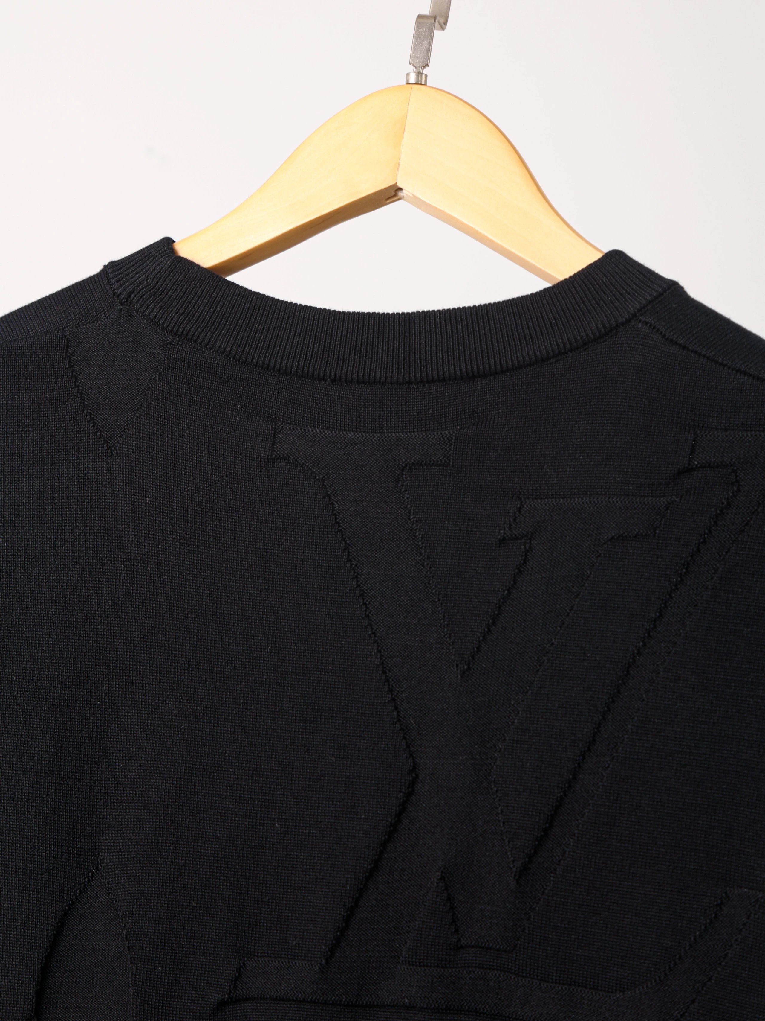 Item ID 8271 Advanced customization -2024ss- Large relief presbyopic knitted short