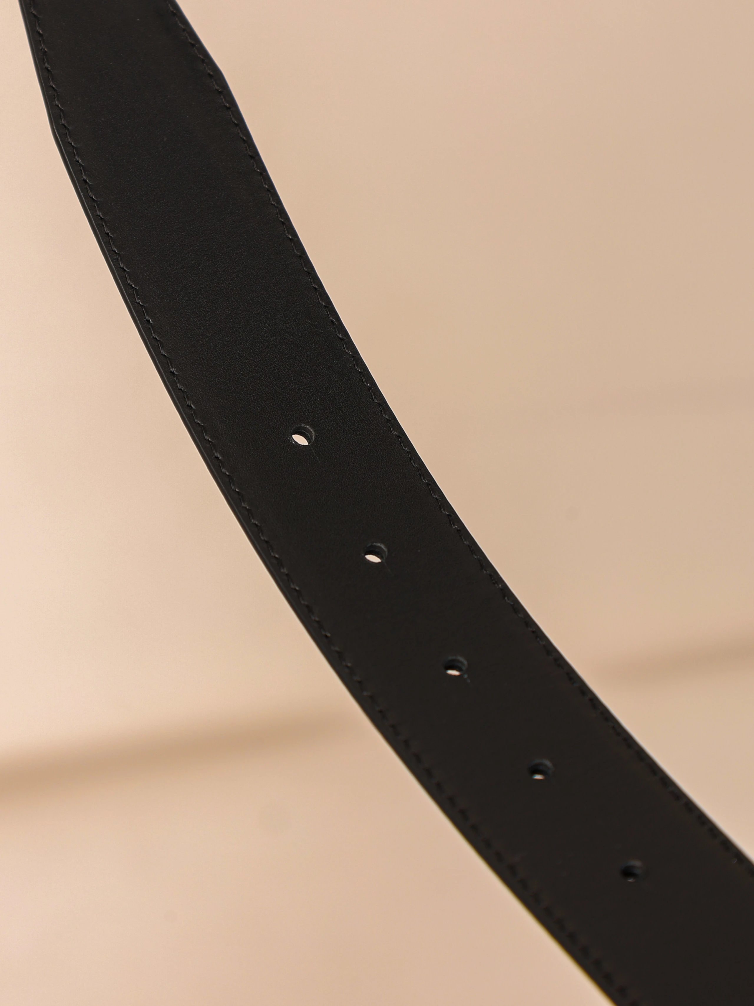 Item ID 8394 Balenc1aga - Paris-2024FW - Double ring silver buckle belt - Imported