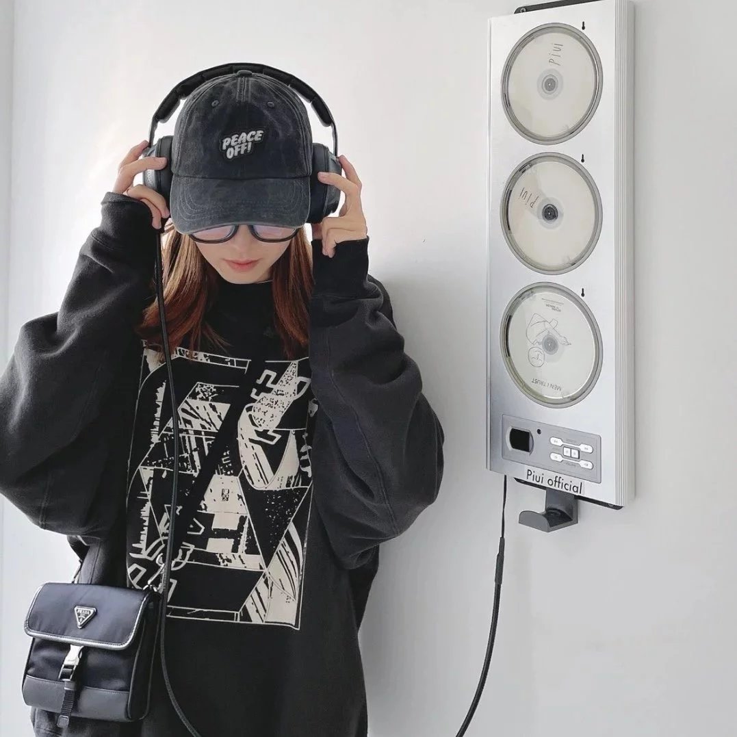 Item ID 8506 Prad Nylon Leather Phone Bag (Tested to hold 2 Max models - with card