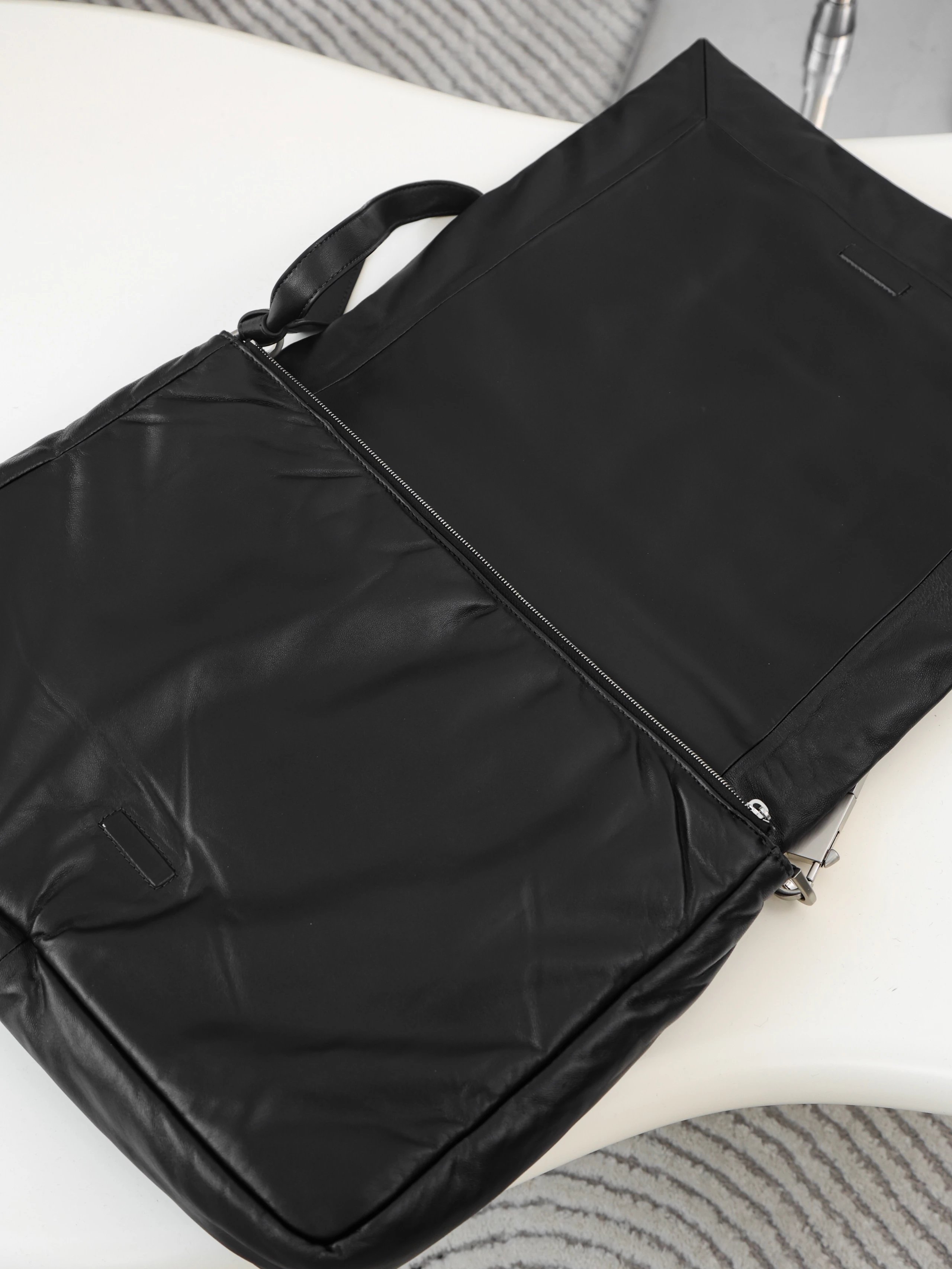 Item ID 8508 Rick owens Ro Cloud Bag - Sheepskin Material - Flip Shoulder Bag - Lar