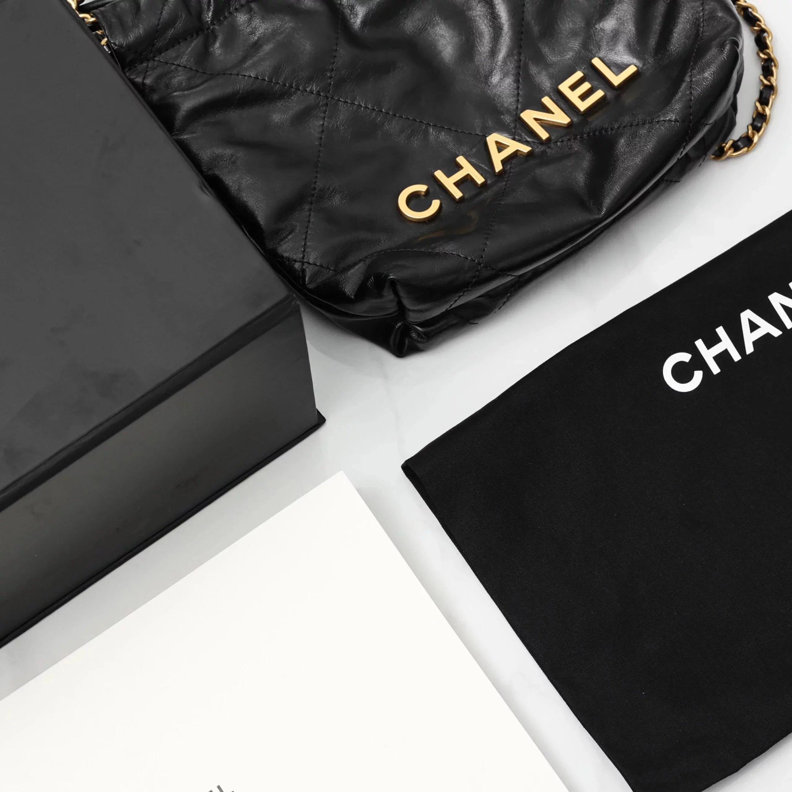 Item ID 8496 luxury garbage bag -CHANE1- Medieval luxury goods - Chanel -Vintage- s