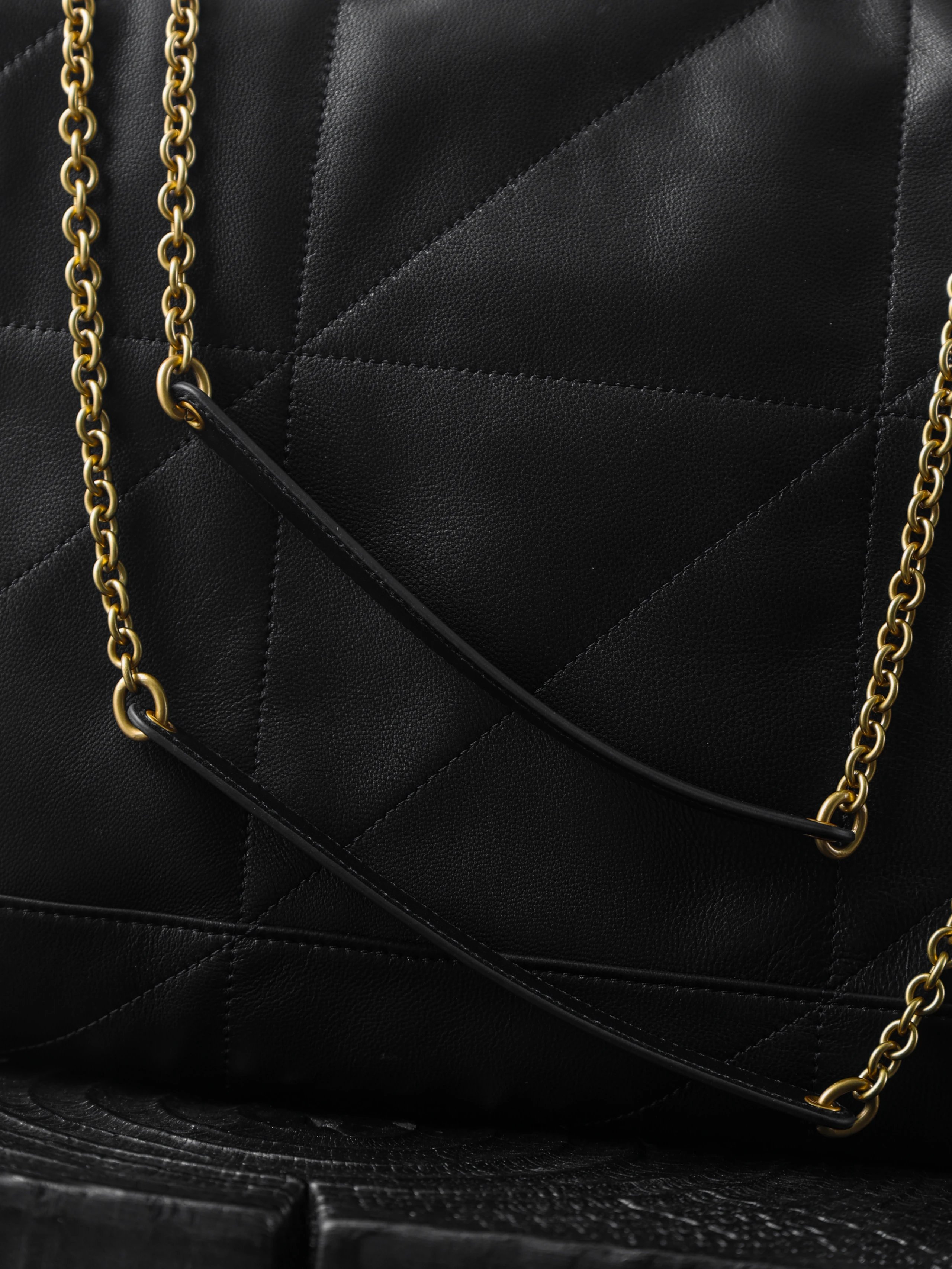 Item ID 8511 Tevs-Saint-Laurent-YSL-Jamie-4_3- lambskin tote bag - Large garbage ba