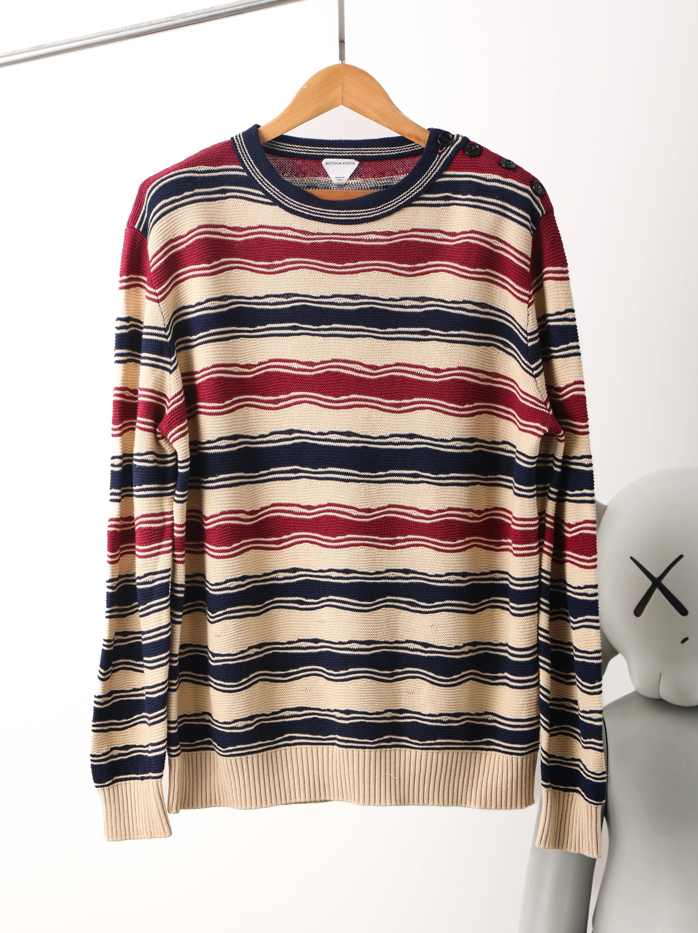Item ID 8252 Bottega-Venet@-BV-2024ss- Haute Couture - Linen Blended Knitted Round