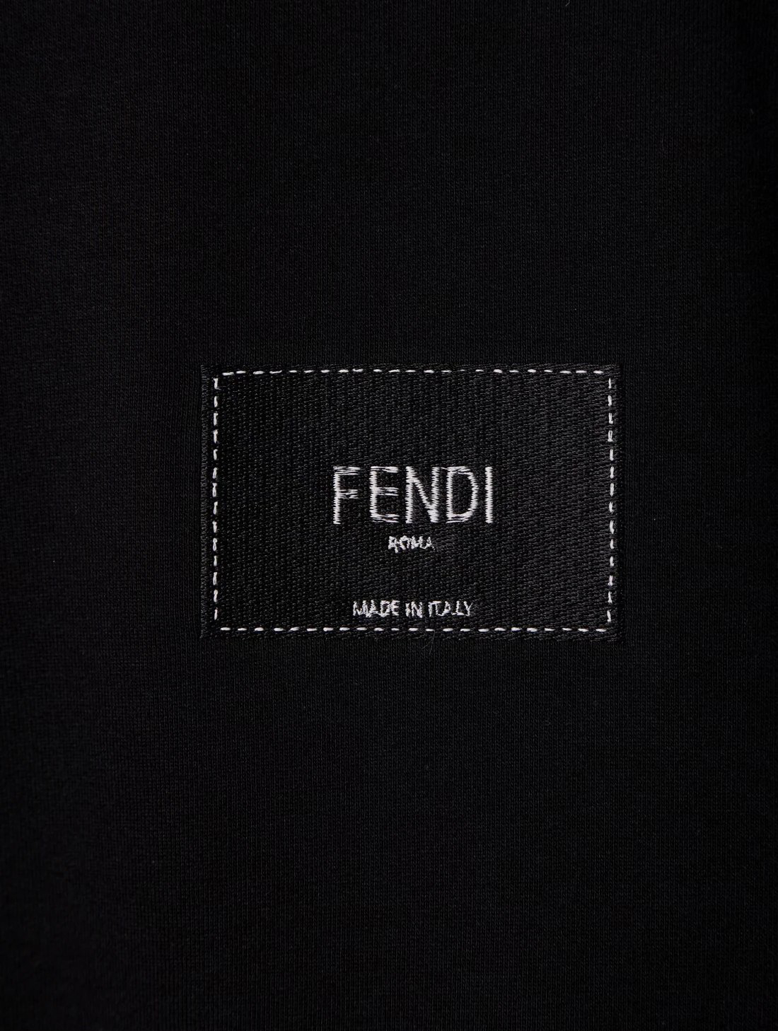 Item ID 8079 Fend1- Fendi -2022ss- Classic crew neck sweatshirt - Fleece design - C