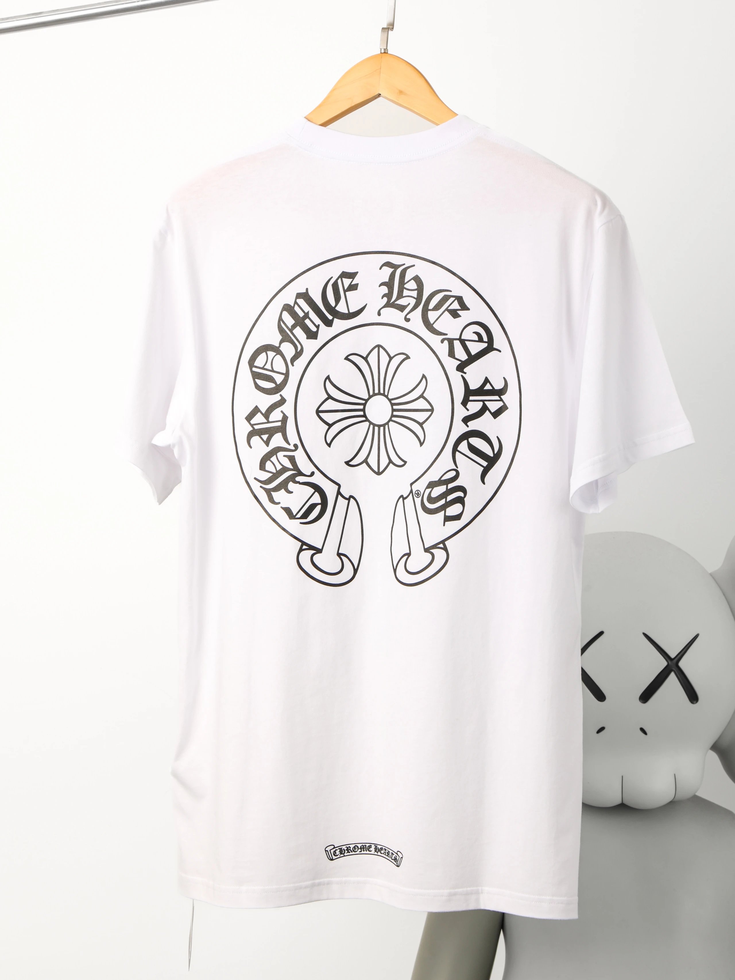 Item ID 8304 Chrome-Hearts- Crow heart -2020ss- Classic big horseshoe print short s