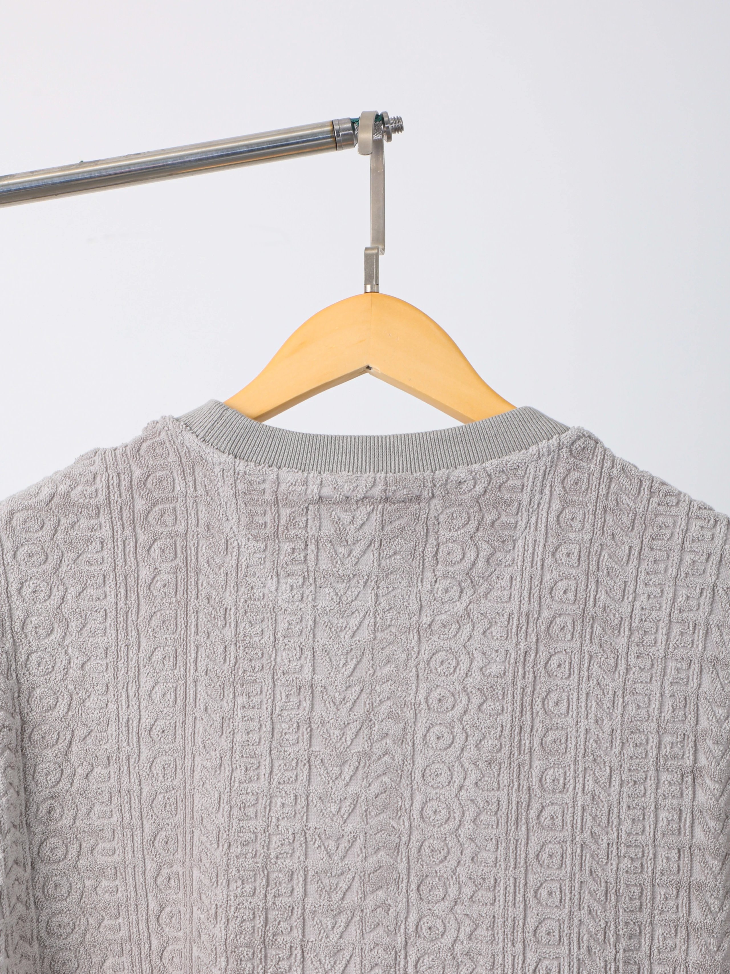 Item ID 8311 Fend1- Fendi -2023ss- Allover printed jacquard terry short sleeves -10