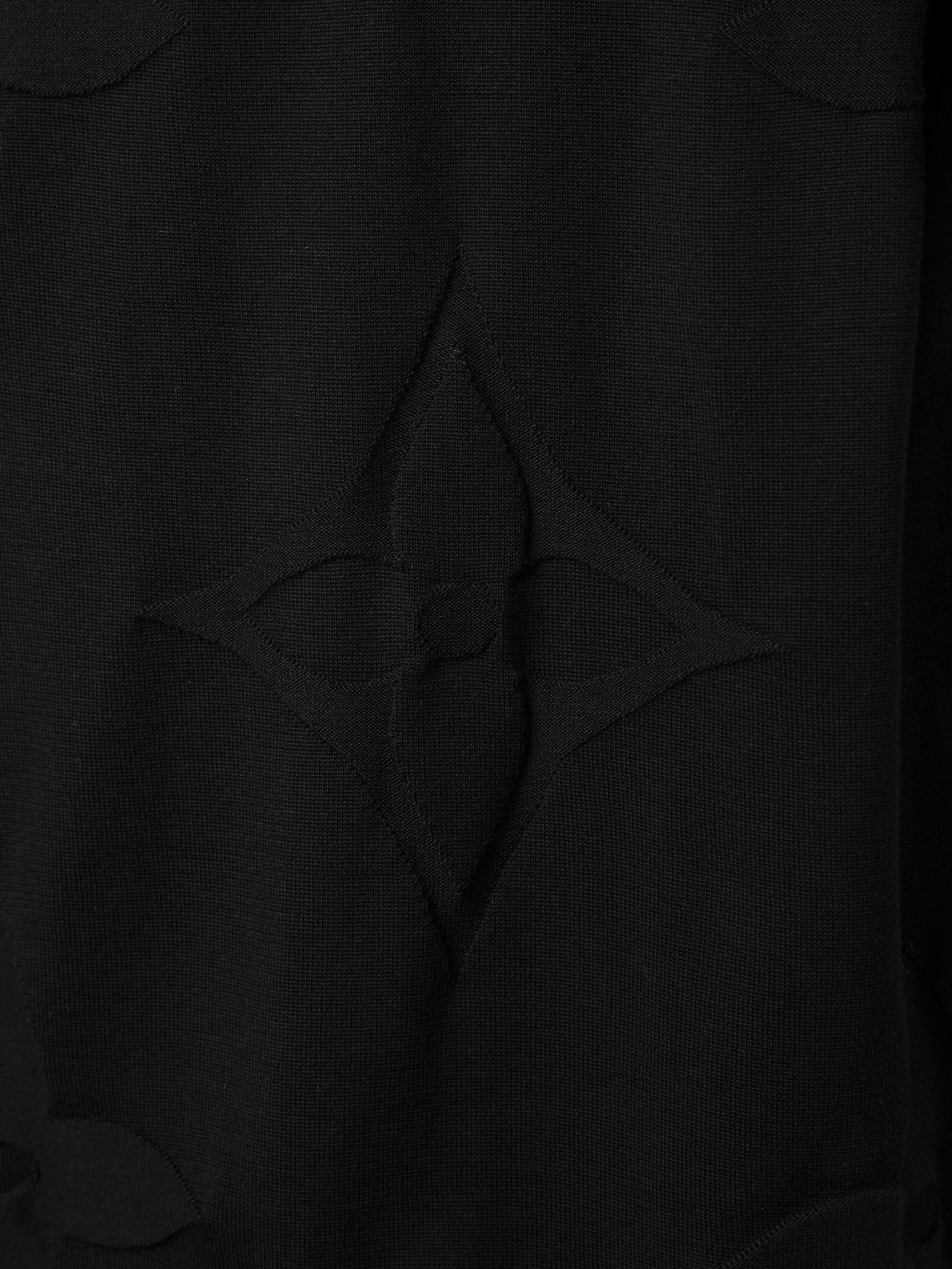 Item ID 8271 Advanced customization -2024ss- Large relief presbyopic knitted short