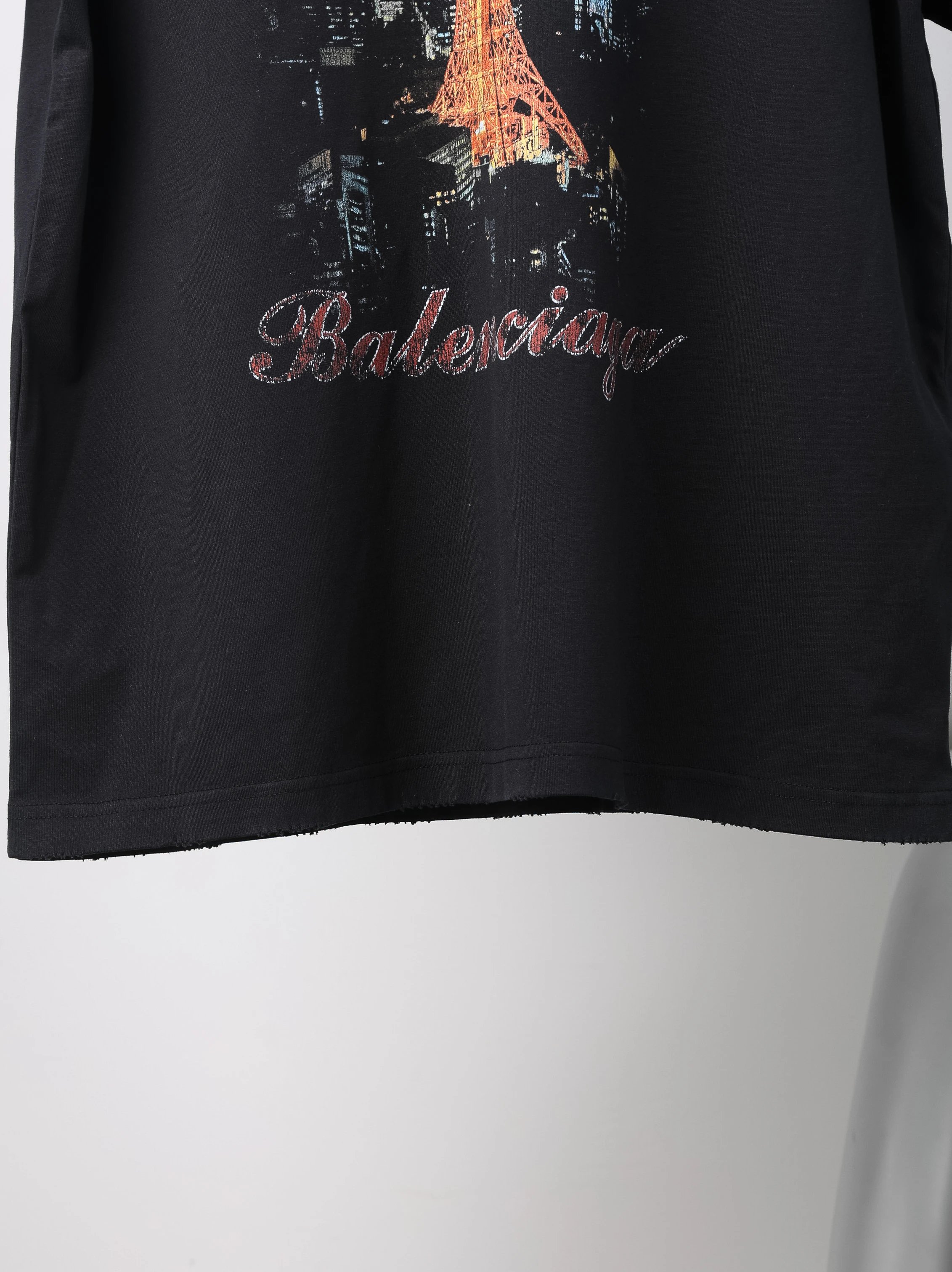 Item ID 8280 Balenc1aga- Paris -2024ss- Tokyo Ginza only - Tower print short sleeve