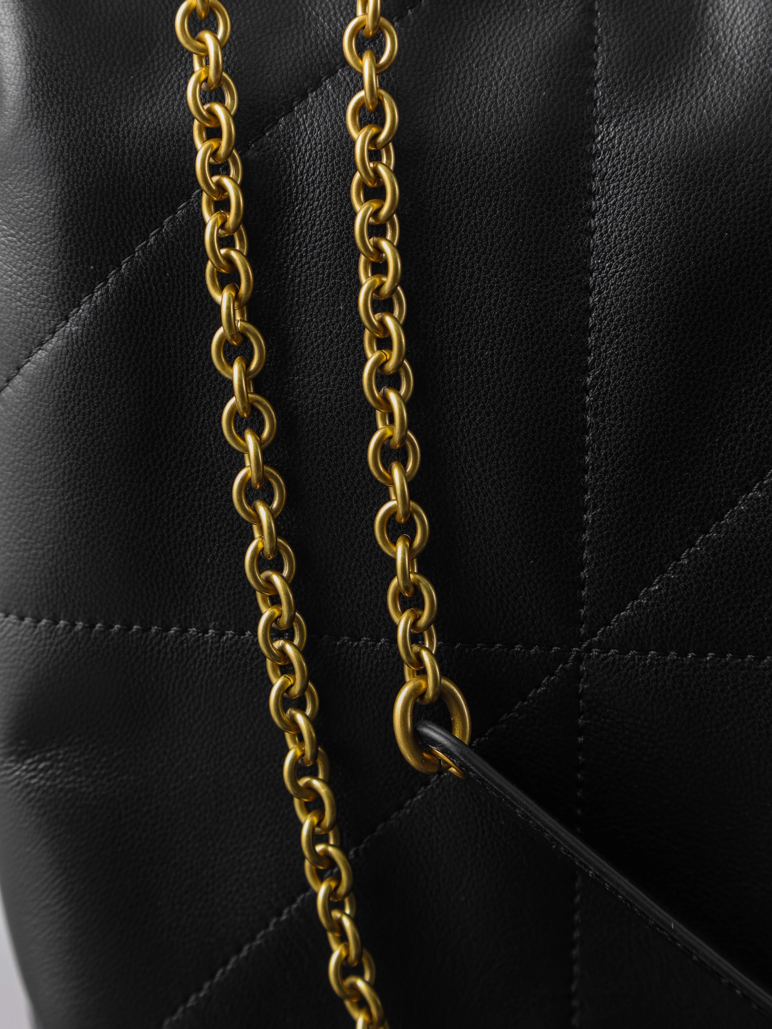 Item ID 8511 Tevs-Saint-Laurent-YSL-Jamie-4_3- lambskin tote bag - Large garbage ba