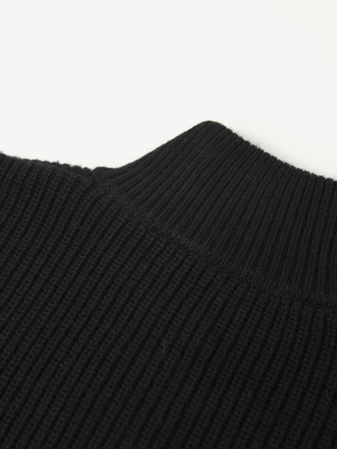 Item ID 8255 CEL1NE- ribbing “ wool blend ” turtleneck long sleeve sweater - Same s