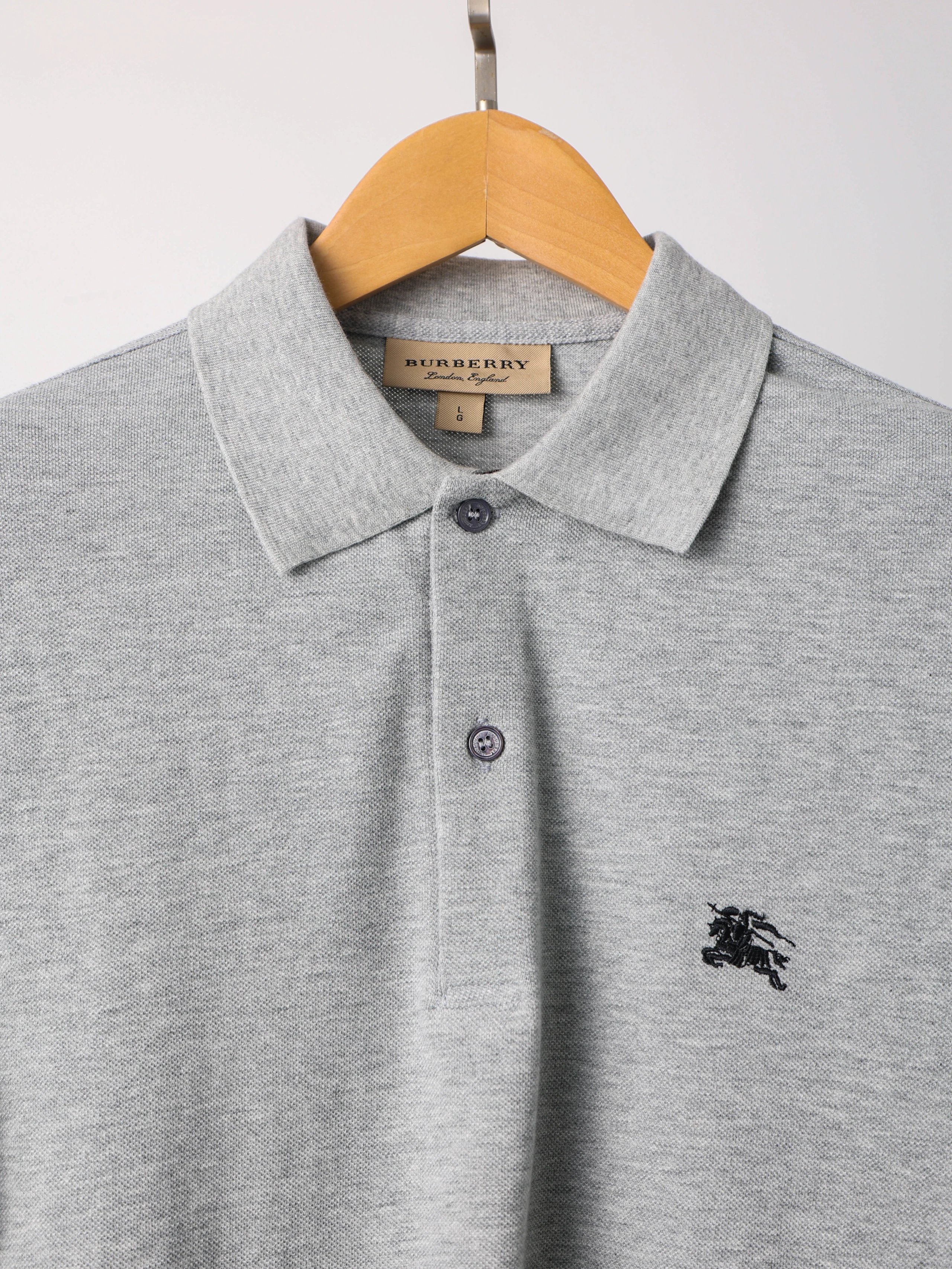 Item ID 8295 Burb3rry-BBR-2021ss- Classic - Plaid collar polo short sleeves - Small