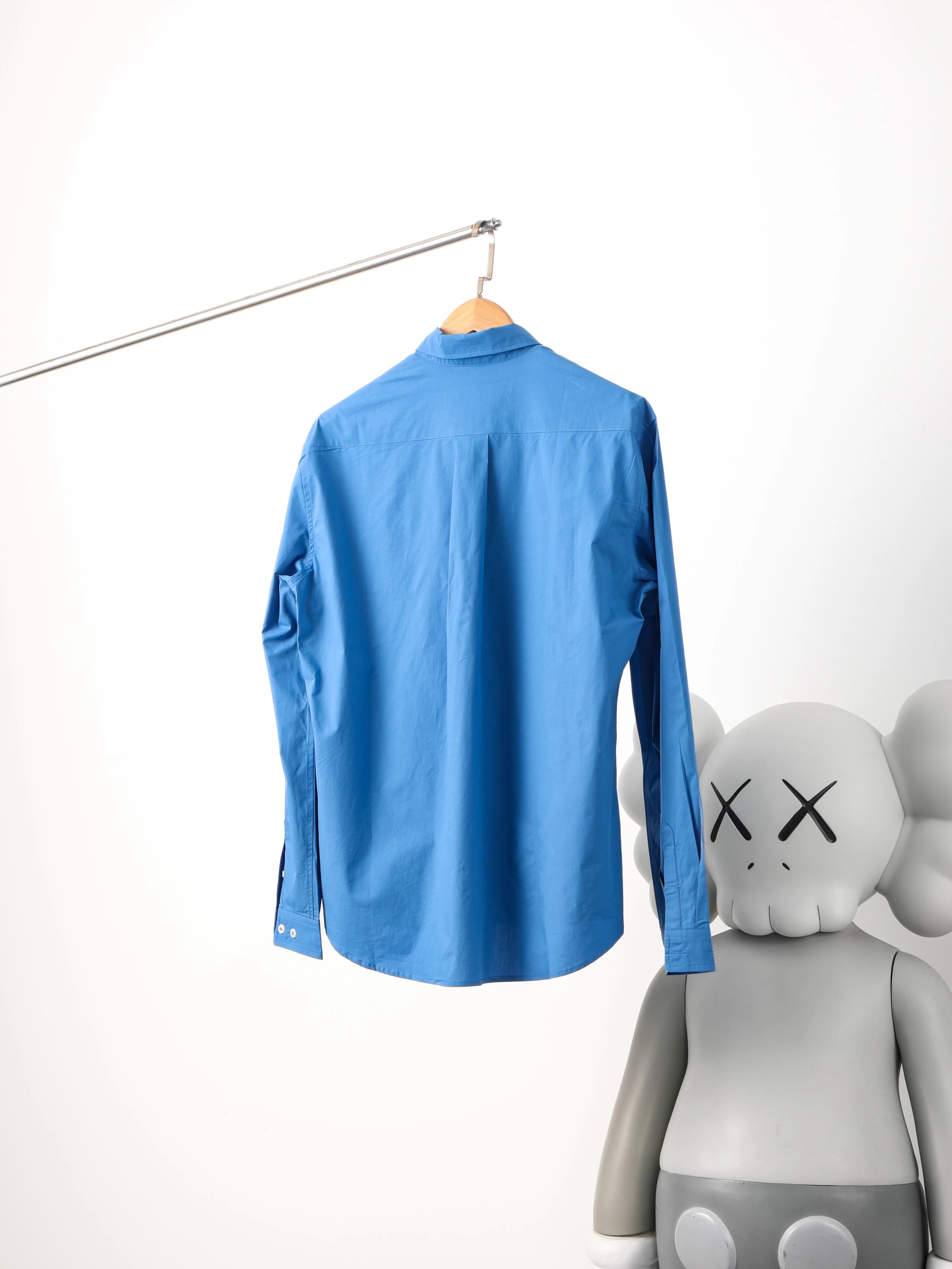 Item ID 8220 M1uM1u-Mumu-2022ss-Klein Blue Shirt - Tencel Cotton Fabric - Poplin Sh