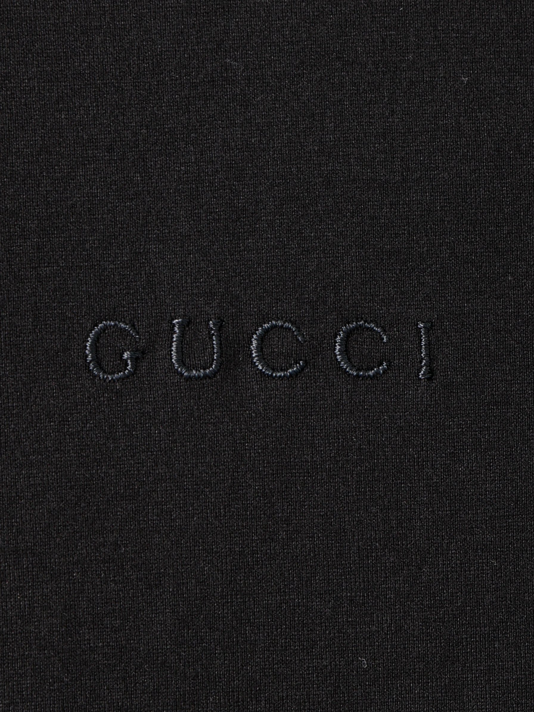 Item ID 8315 Gucc1-GC-2025s Red Label Series - Basic Letter Embroidered Short Sleev