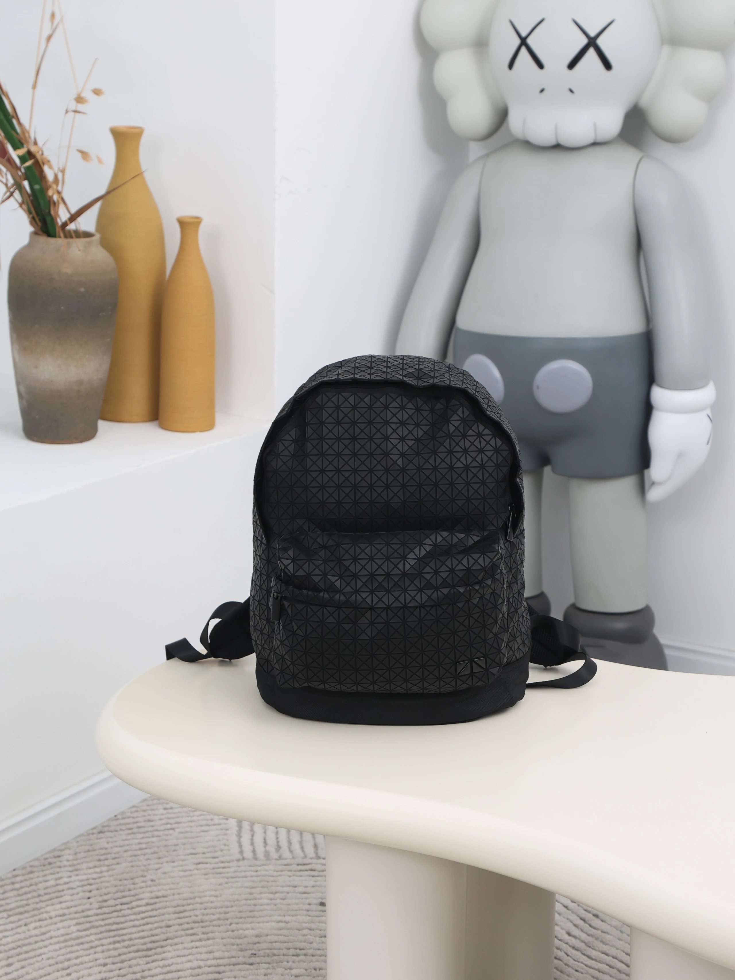 Item ID 8491 Issey-miy@ke- Issey Miyake -DayPack- Matte Diamond Diamond Backpack -