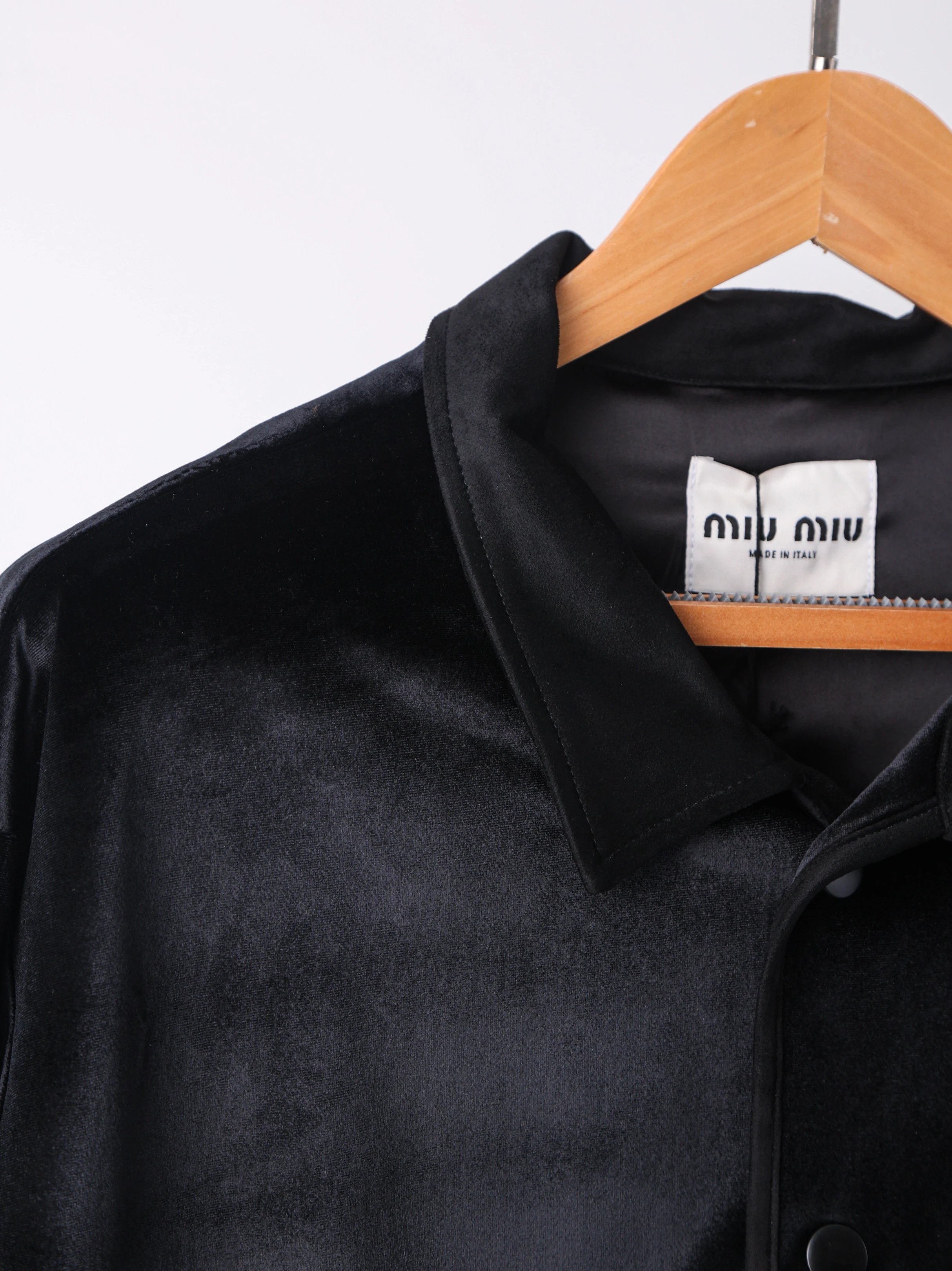 Item ID 8040 M1uMiu Miu-2024SS - High fashion show style - Velvet suede patchwork j