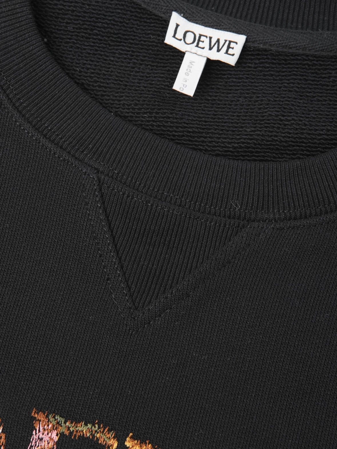 Item ID 8084 L0EWE- Colorful logo Hoodie “ Exclusive embroidery data ”SS25 Regular