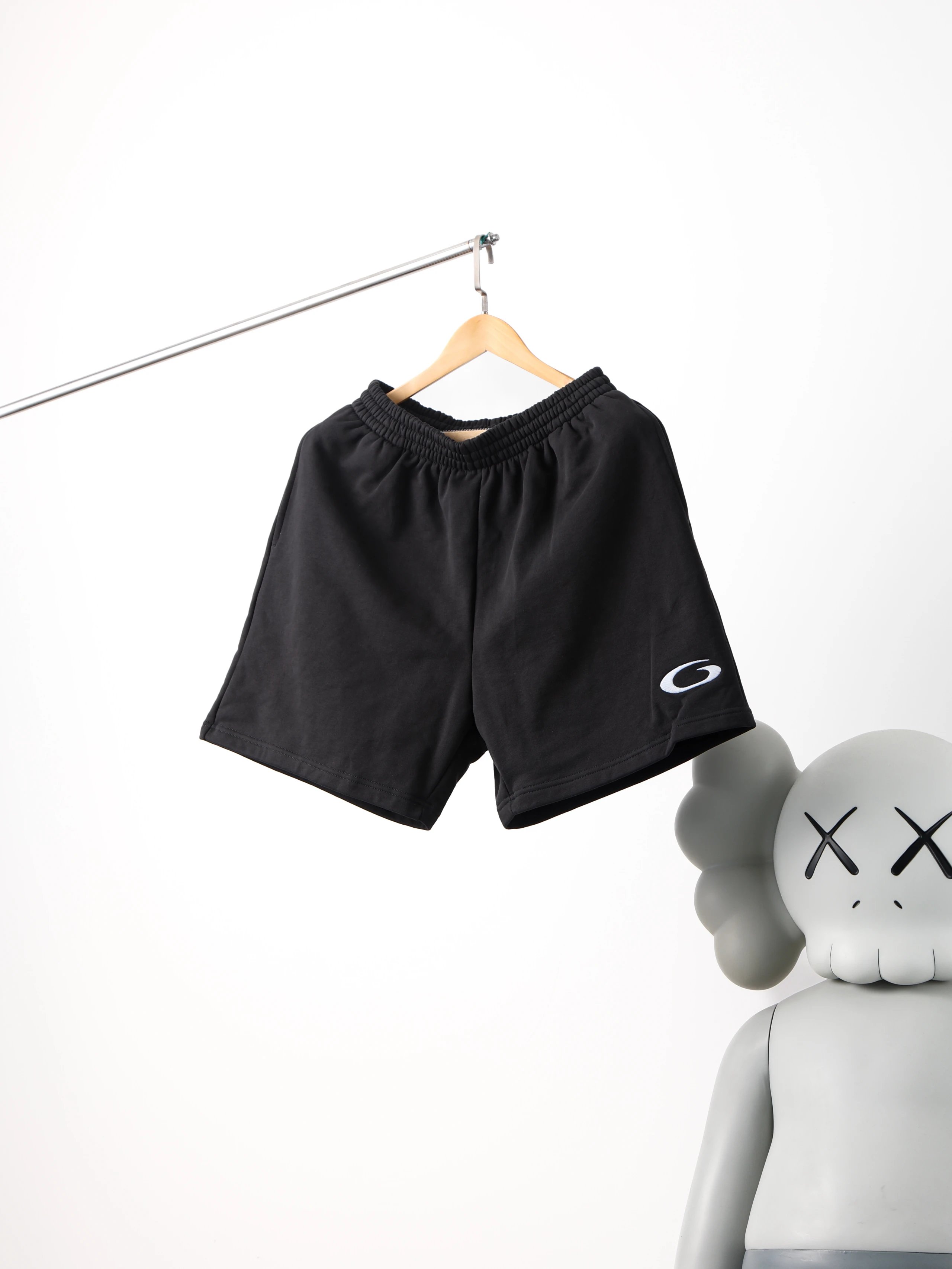 Item ID 8226 Balenci@ga- Paris -2025ss-G letter embroidered shorts - High weight te