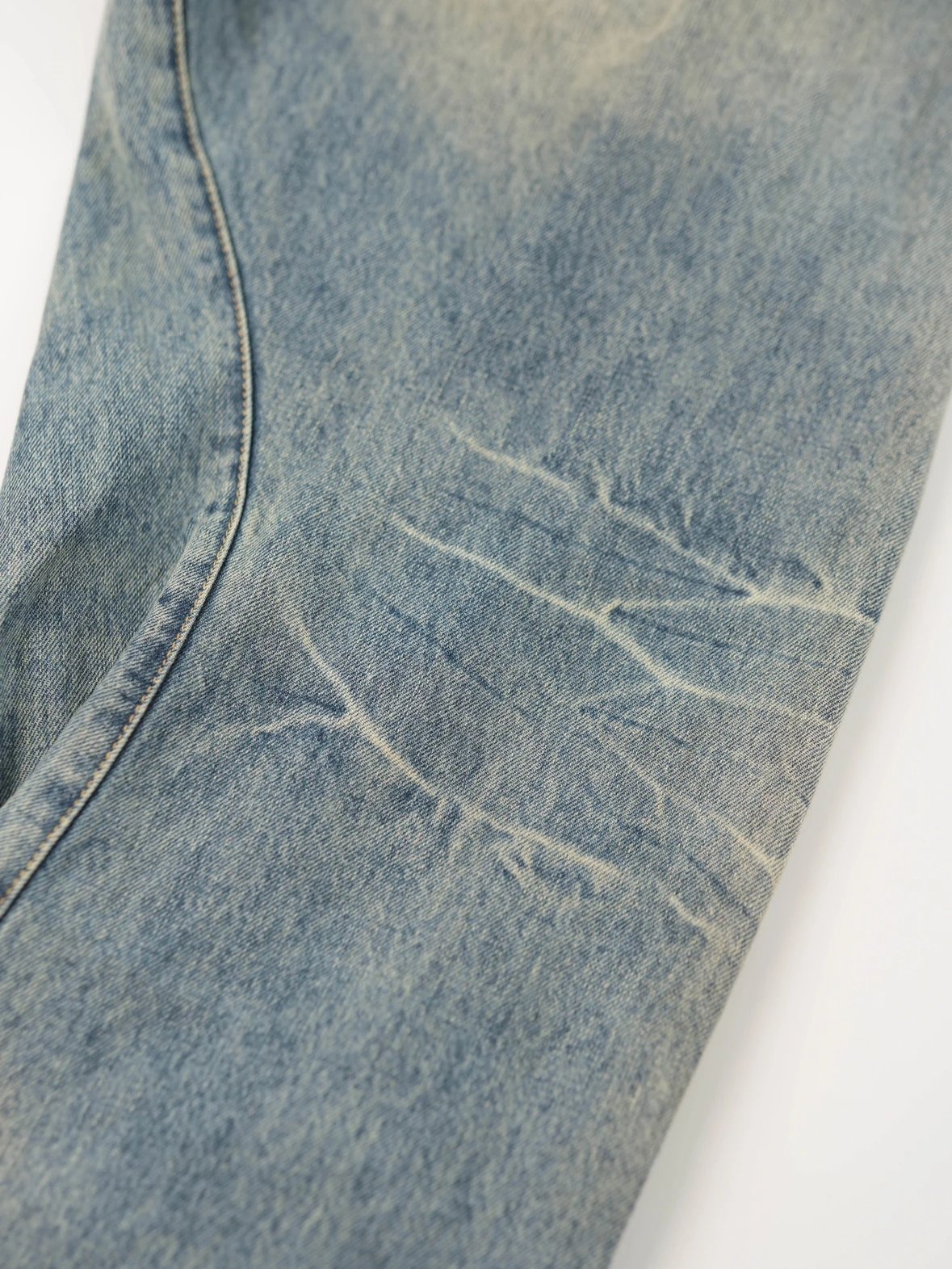 Item ID 8337 Acne Studios-FW252006m _Heavy duty Washed_ Loose Low Waist Wide Leg Cu