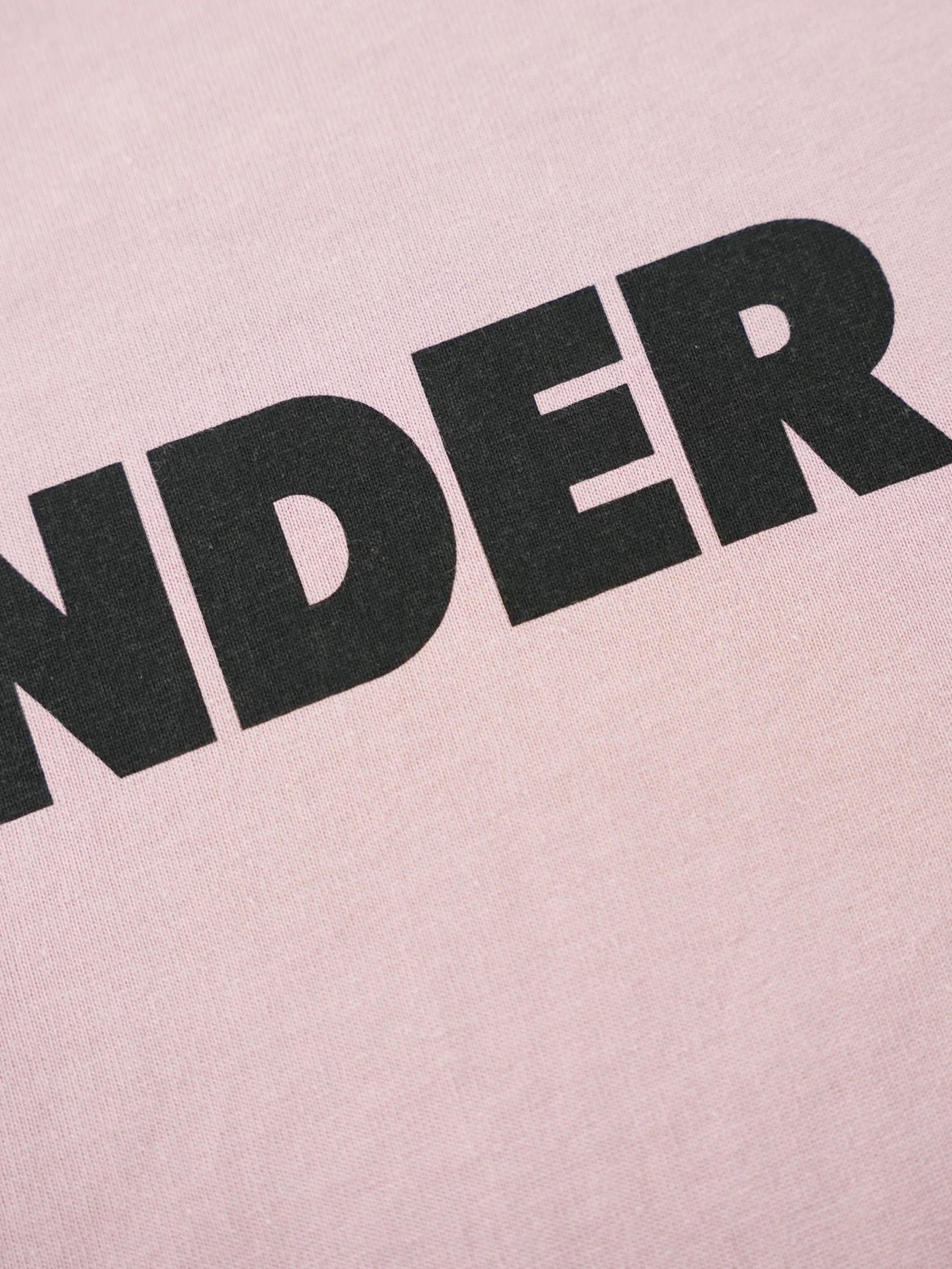 Item ID 8316 JIL - _Fixed dye fabric_ pink printed short sleeved logo letter printe