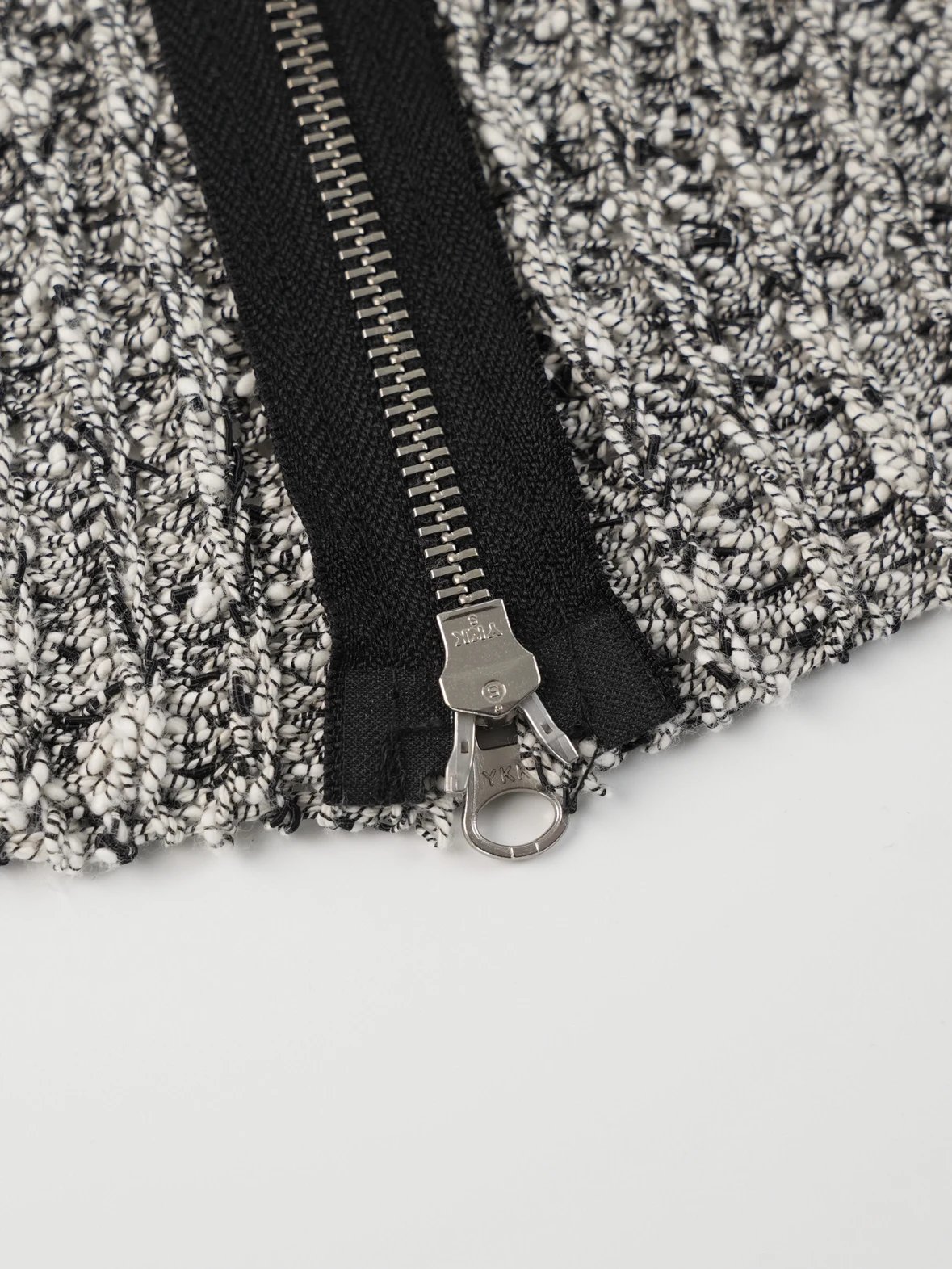 Item ID 8063 Stone-1sland - Island - _Custom woven seven types of yarn_ zipper roun