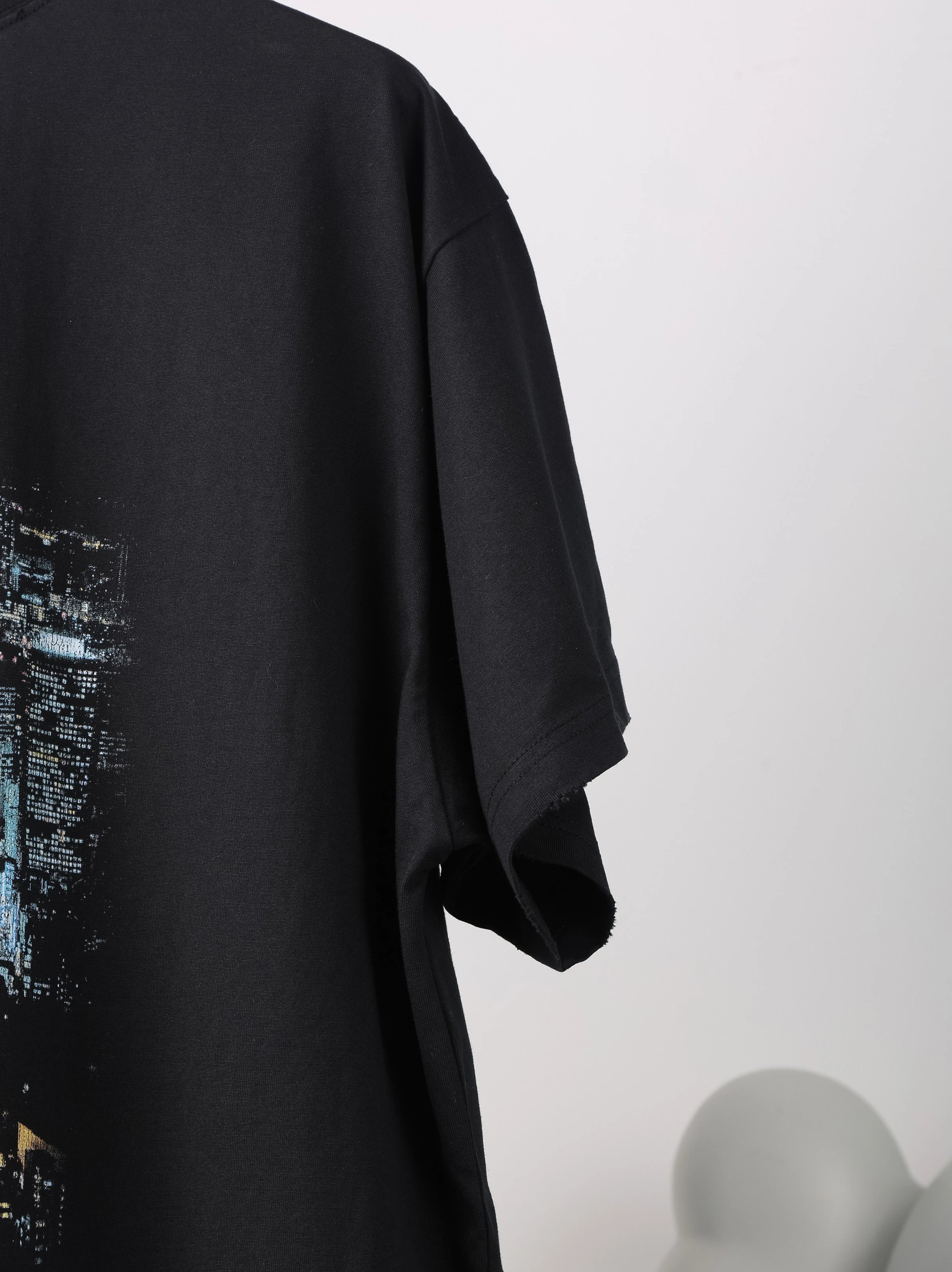 Item ID 8280 Balenc1aga- Paris -2024ss- Tokyo Ginza only - Tower print short sleeve