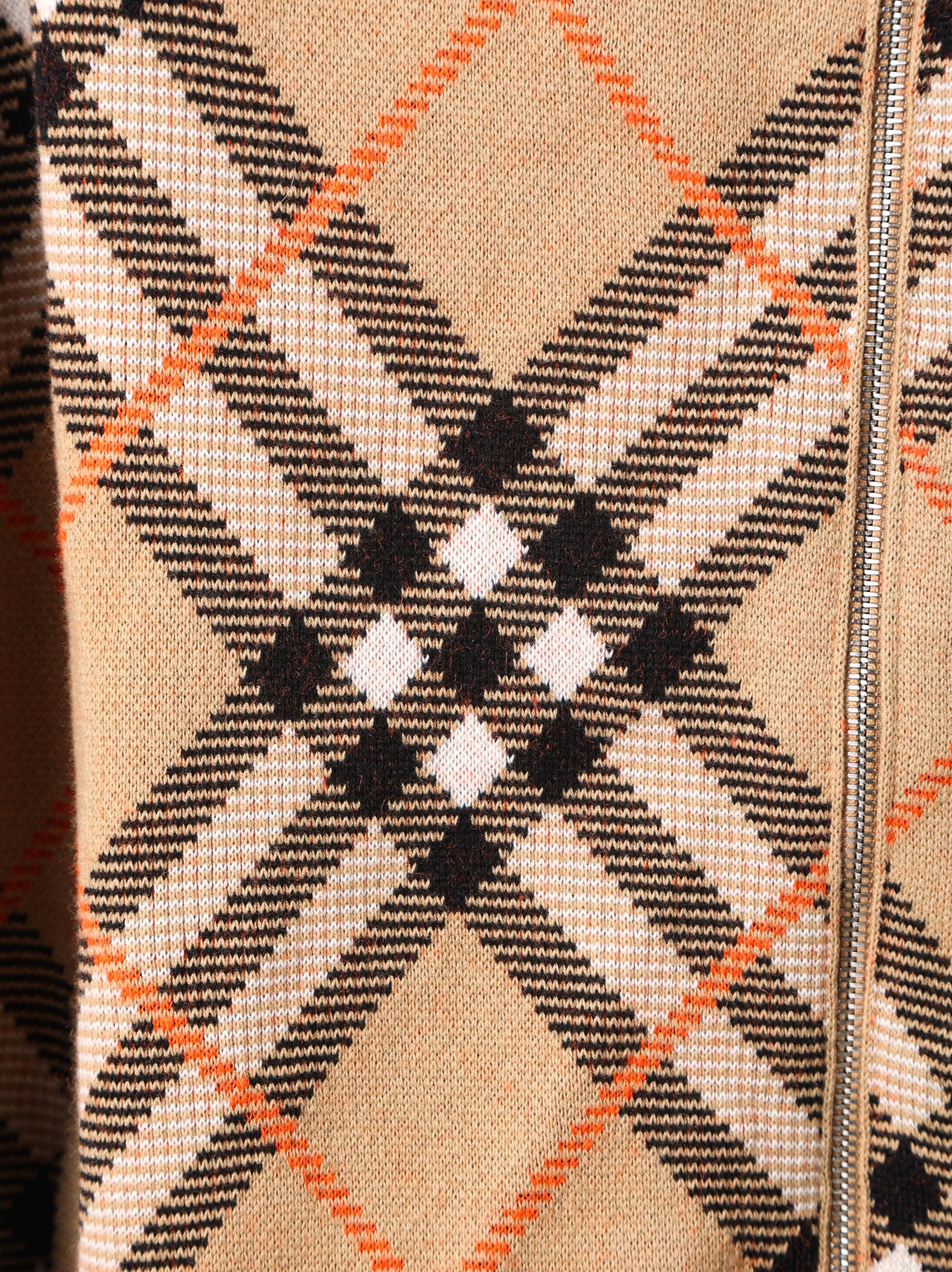 Item ID 8022 Burberr-BBR-2024ss- Classic cross diagonal pattern series - wool coat