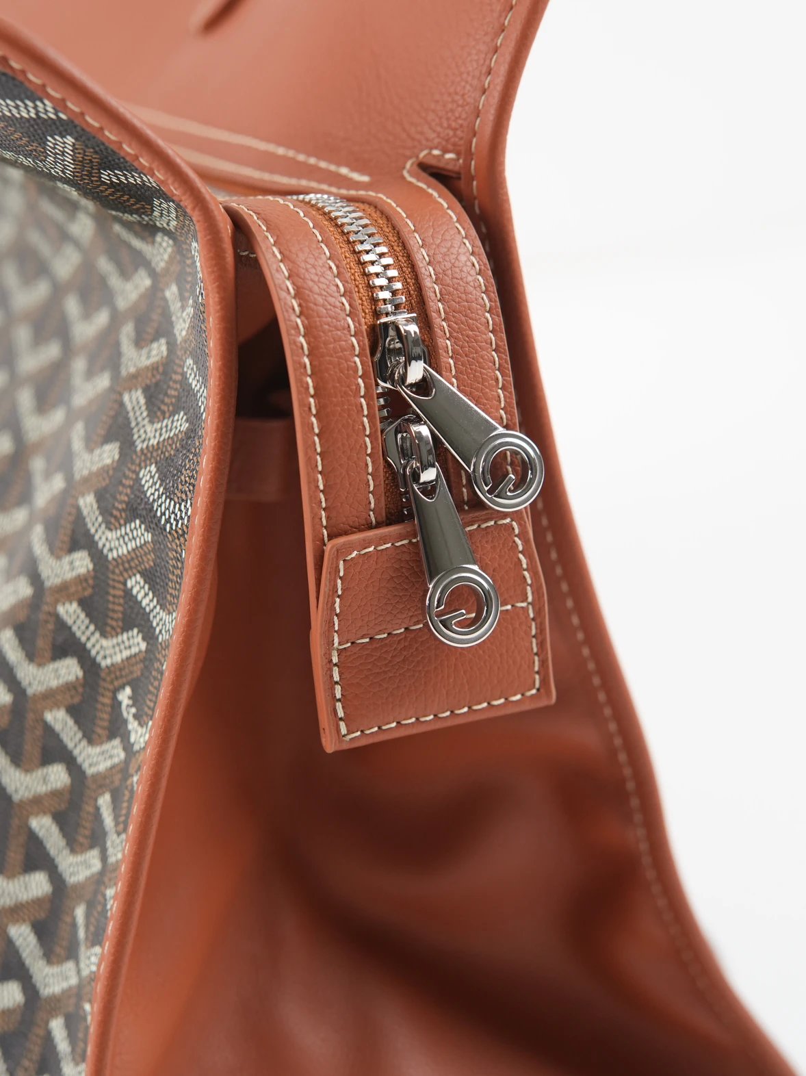 Item ID 8477 GOYARD“ Imported coated canvas ” Presbyopia full of prints - calfskin