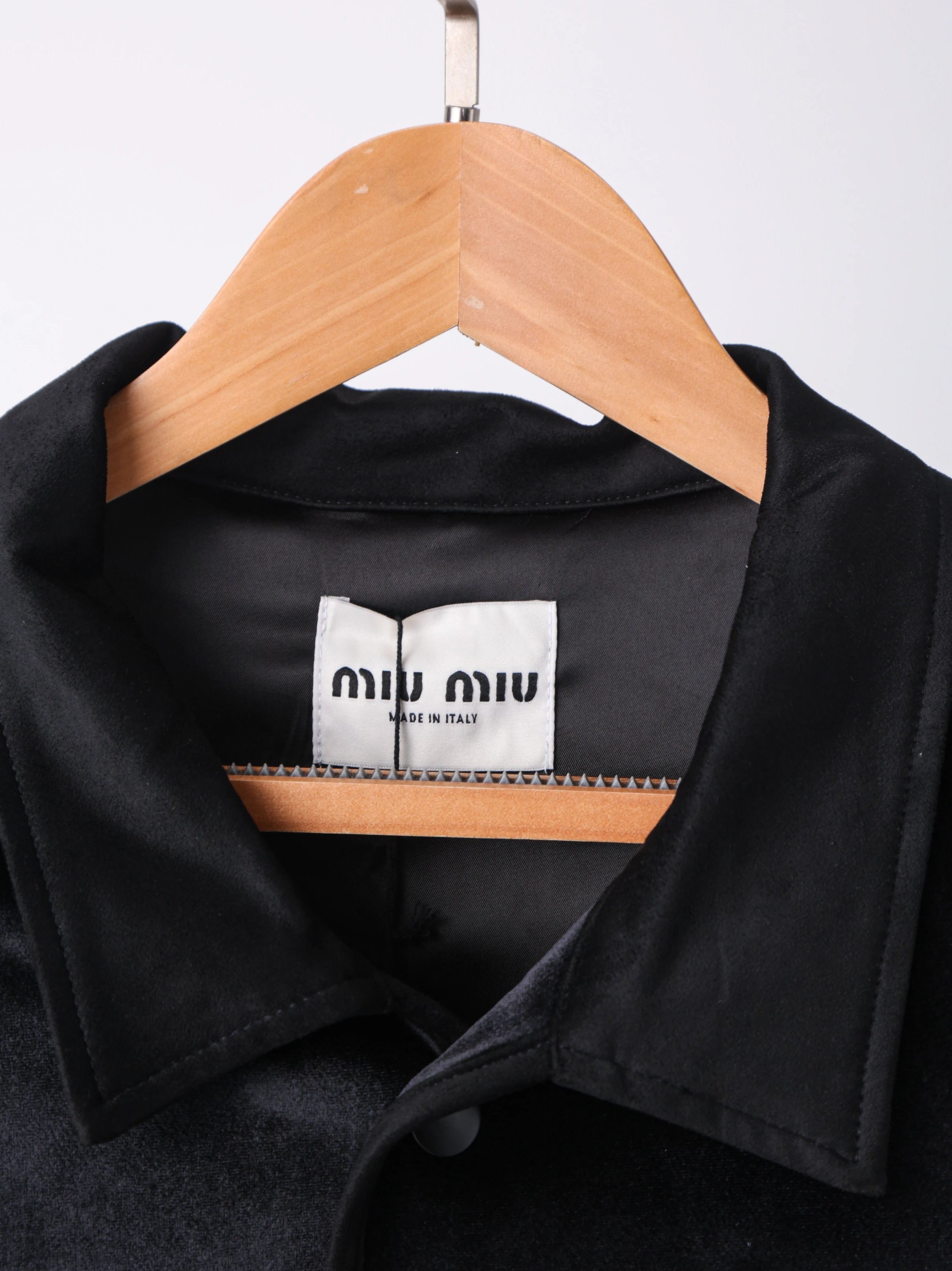 Item ID 8040 M1uMiu Miu-2024SS - High fashion show style - Velvet suede patchwork j