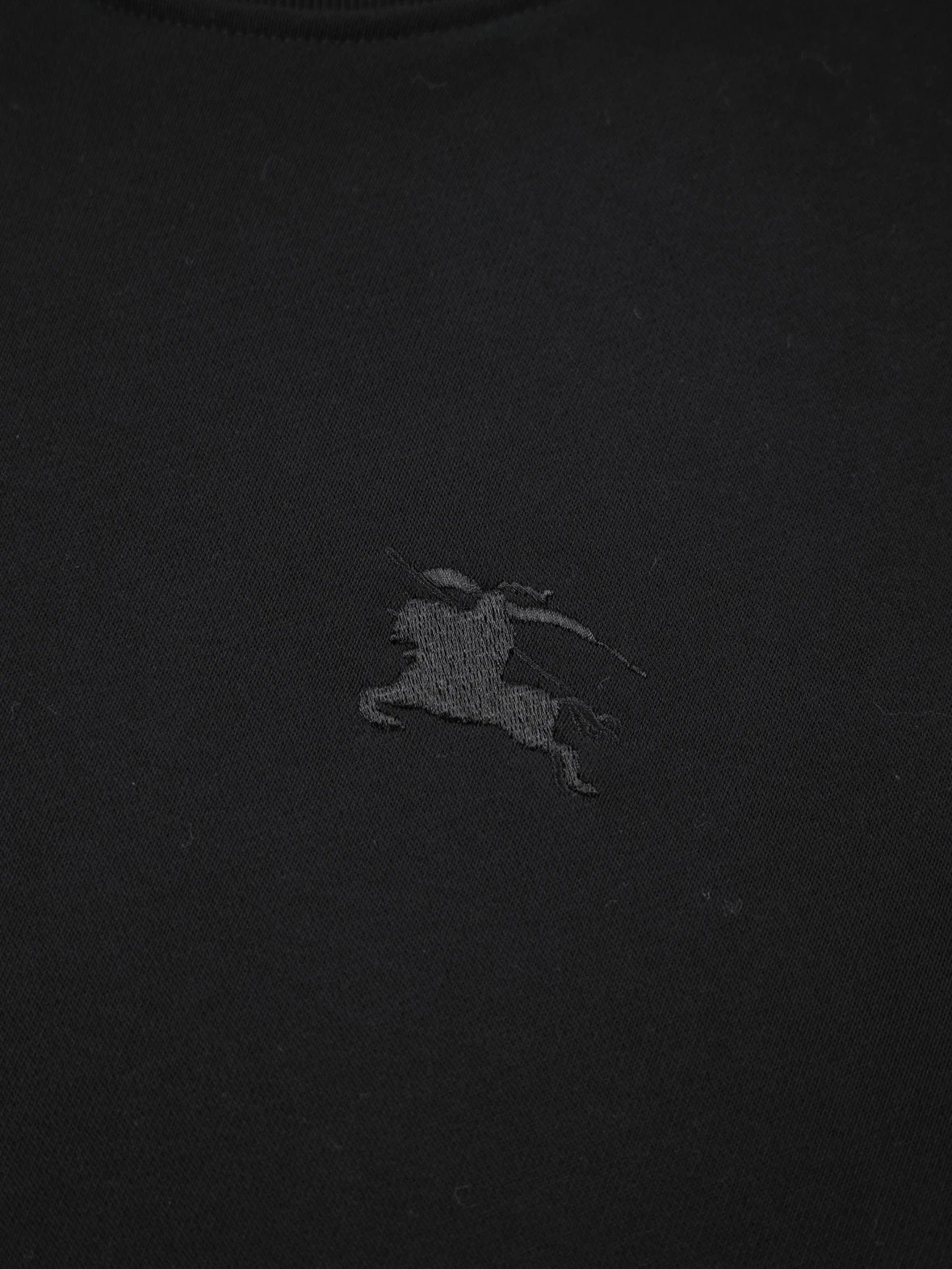 Item ID 8075 BBR-FW25- Ribbed trim -“ Exclusive high-end webbing ” round neck sweat