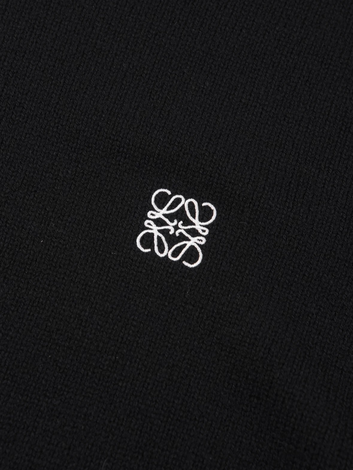 Item ID 8083 L0EWE Luo Yiwei “100% Superfine merino wool ”FW23Logo Embroidered roun