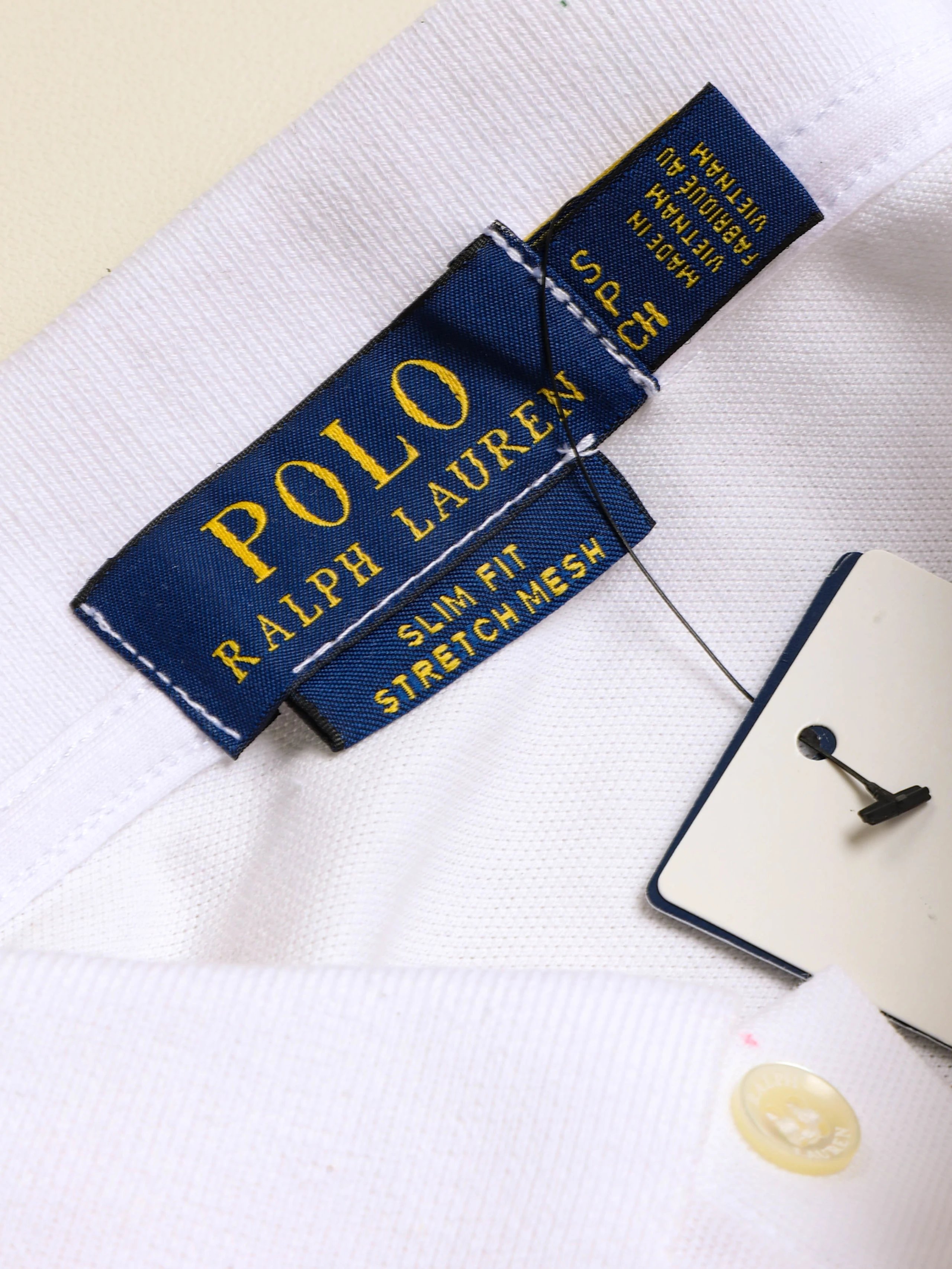 Item ID 8330 Ralph Lauren-2024FW - Classic Pony Embroidered Polo Shirt - Grey Label