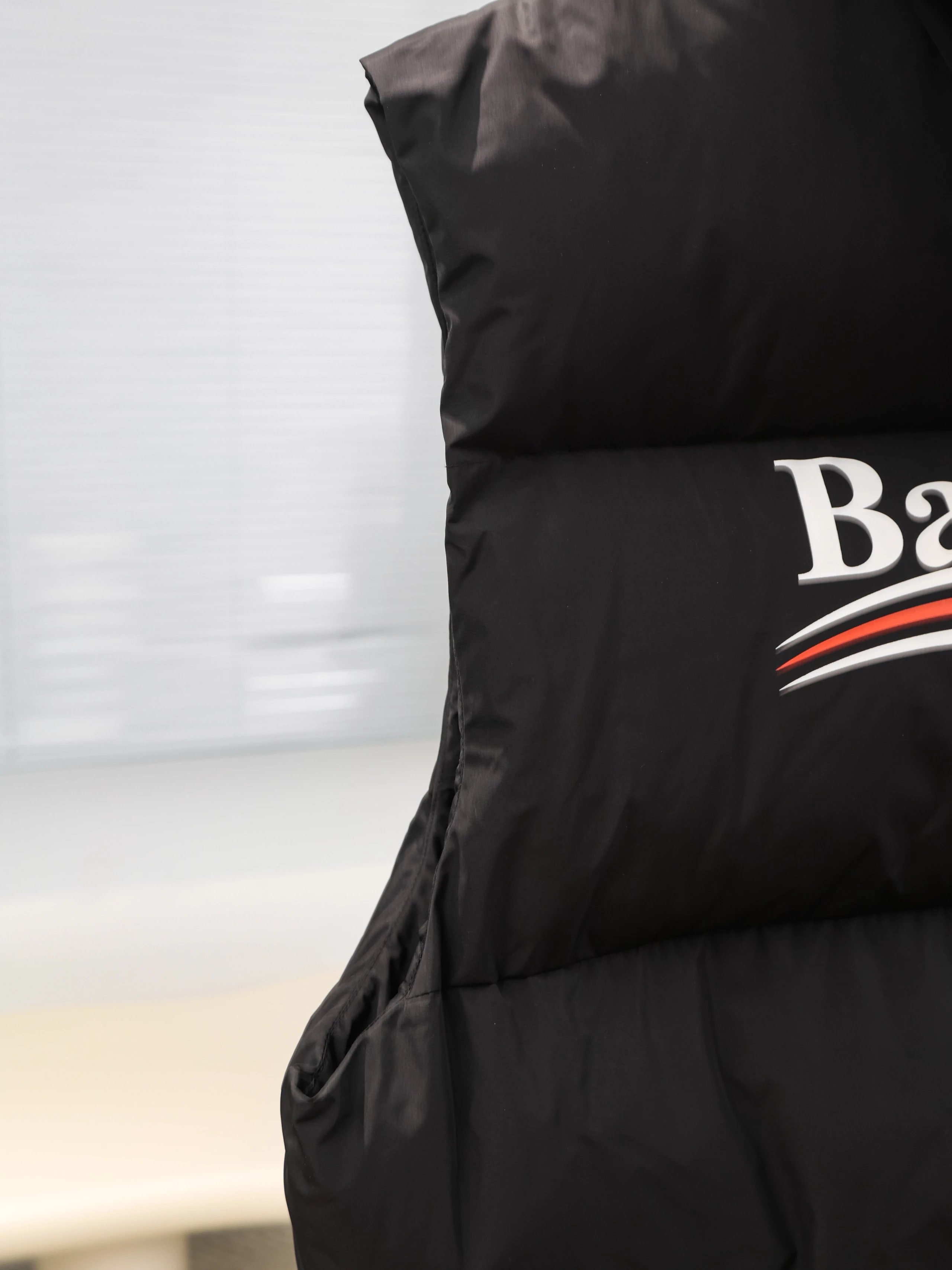 Item ID 8103 Balenci@ga- Paris - Cola Wave Series - Down Cotton Jacket - Vest - Dow