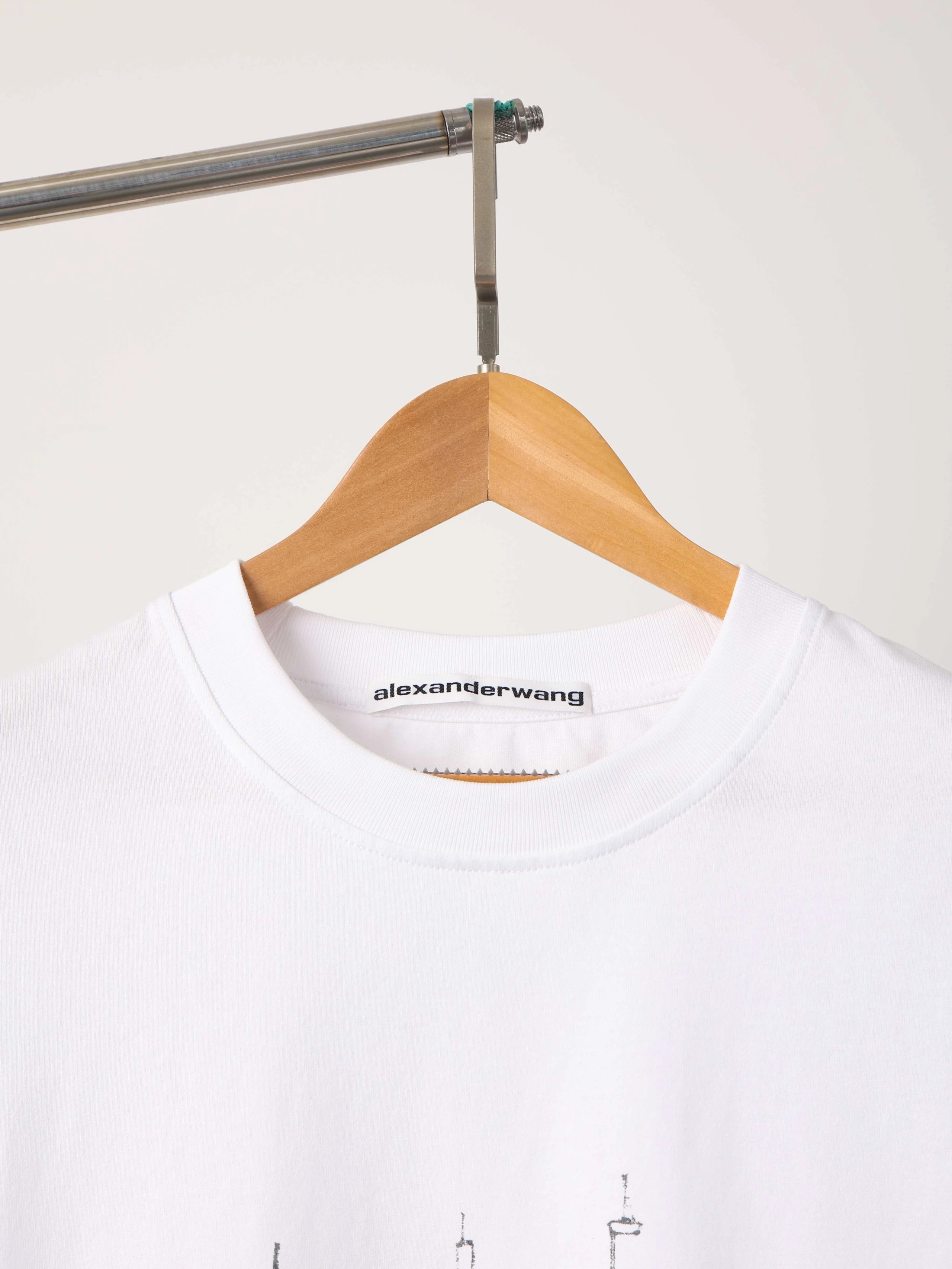 Item ID 8275 alexander-wang king alexander - architectural print - oversized logo s