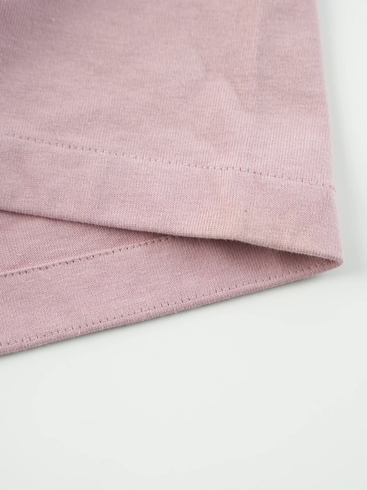 Item ID 8316 JIL - _Fixed dye fabric_ pink printed short sleeved logo letter printe