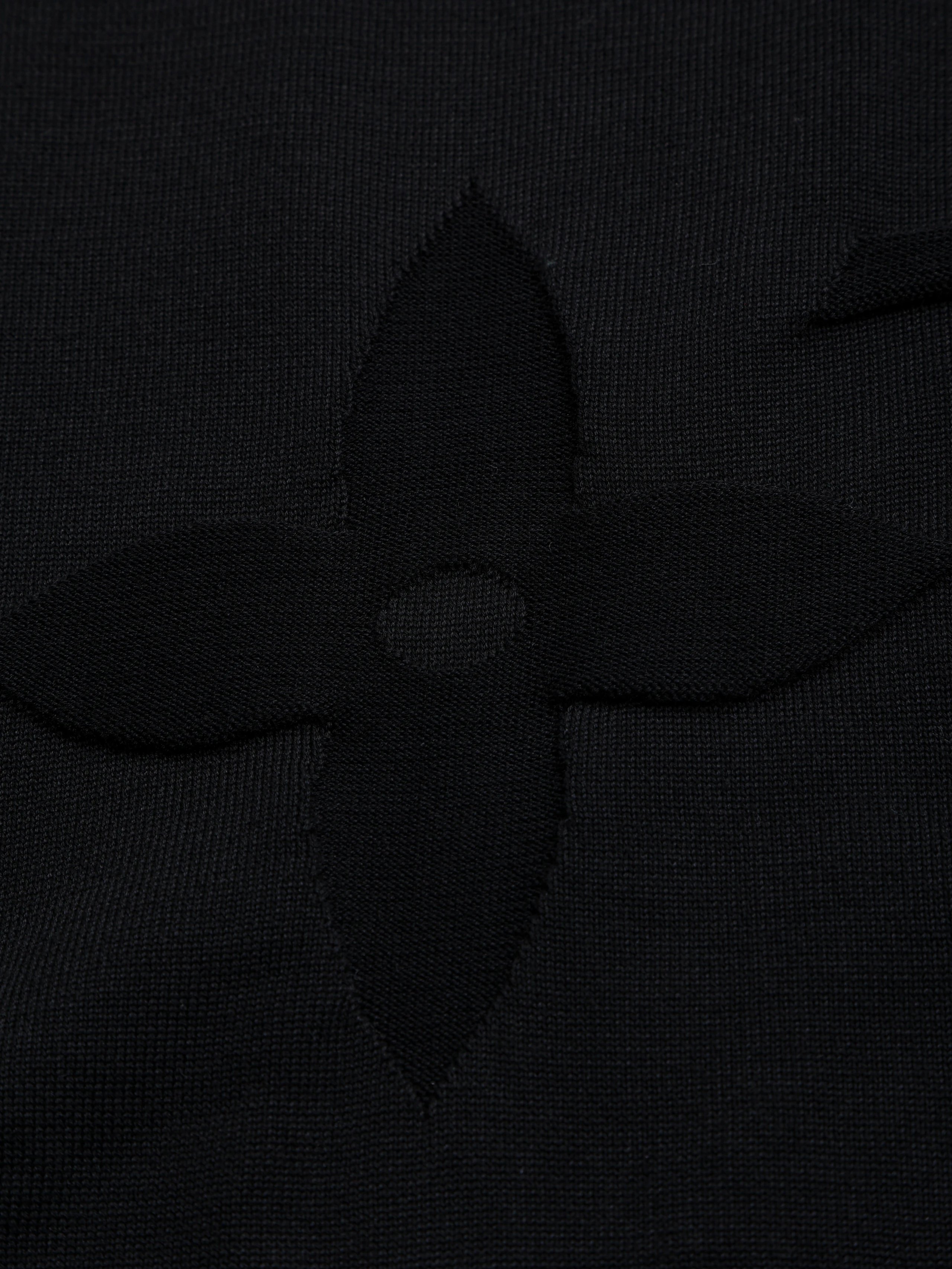 Item ID 8271 Advanced customization -2024ss- Large relief presbyopic knitted short