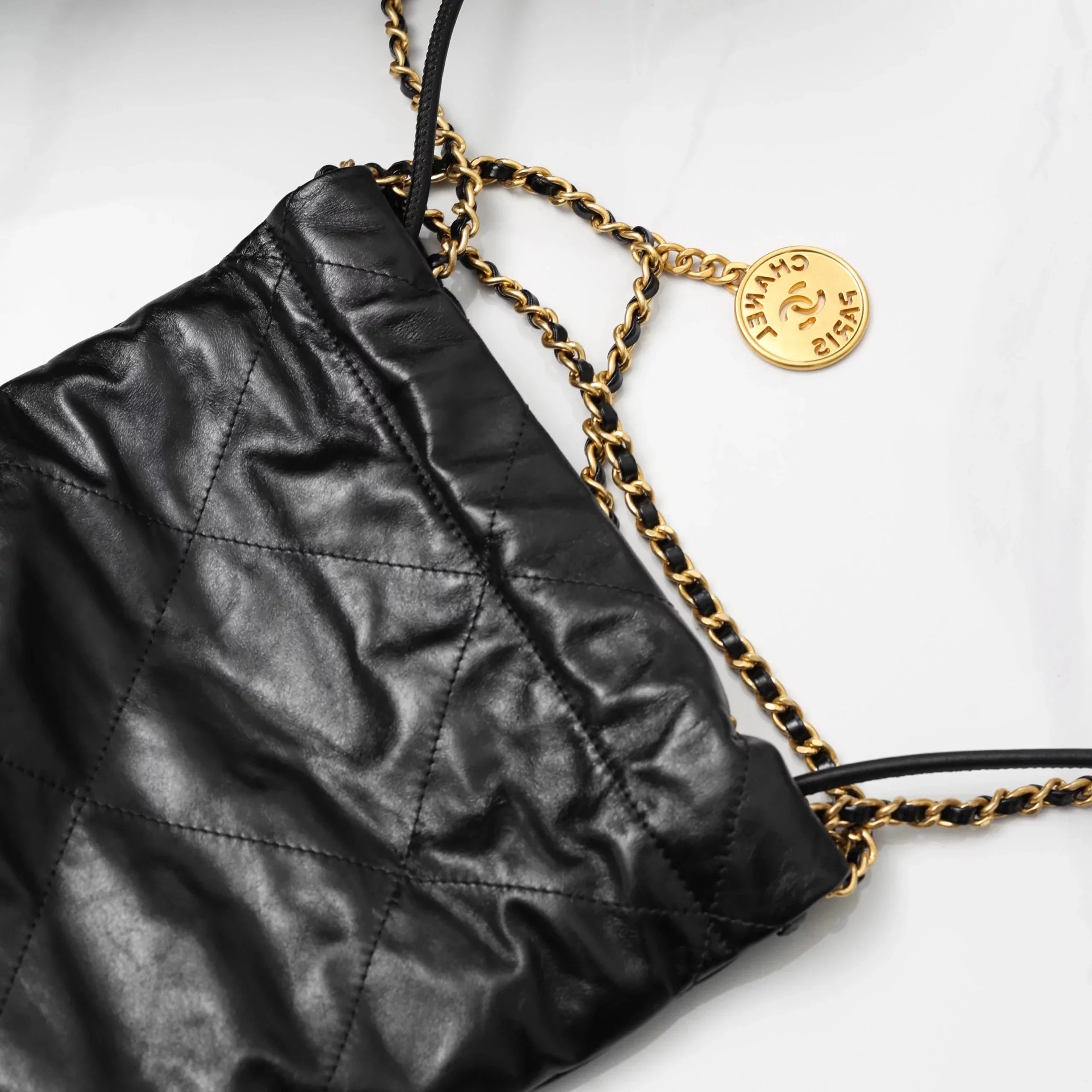 Item ID 8496 luxury garbage bag -CHANE1- Medieval luxury goods - Chanel -Vintage- s