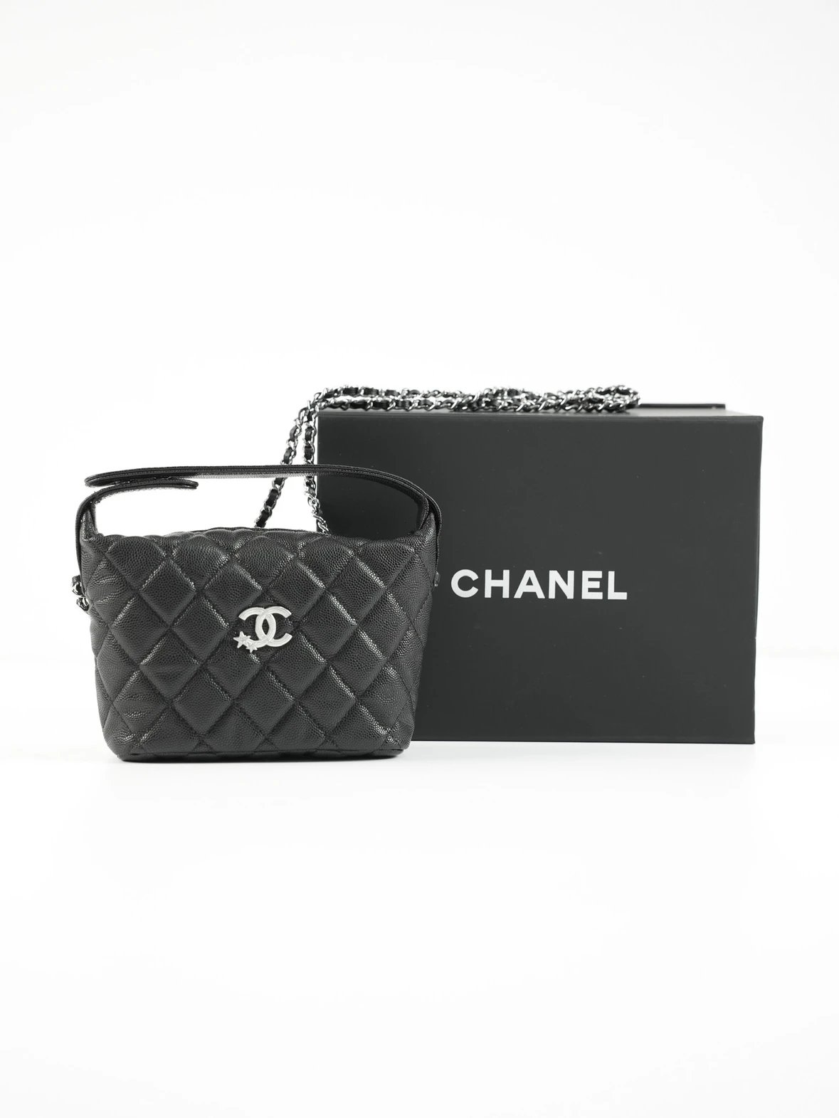 Item ID 8459 CHANE1-25B Star Lunch Box Series _High end Hardware_ - _Imported calf