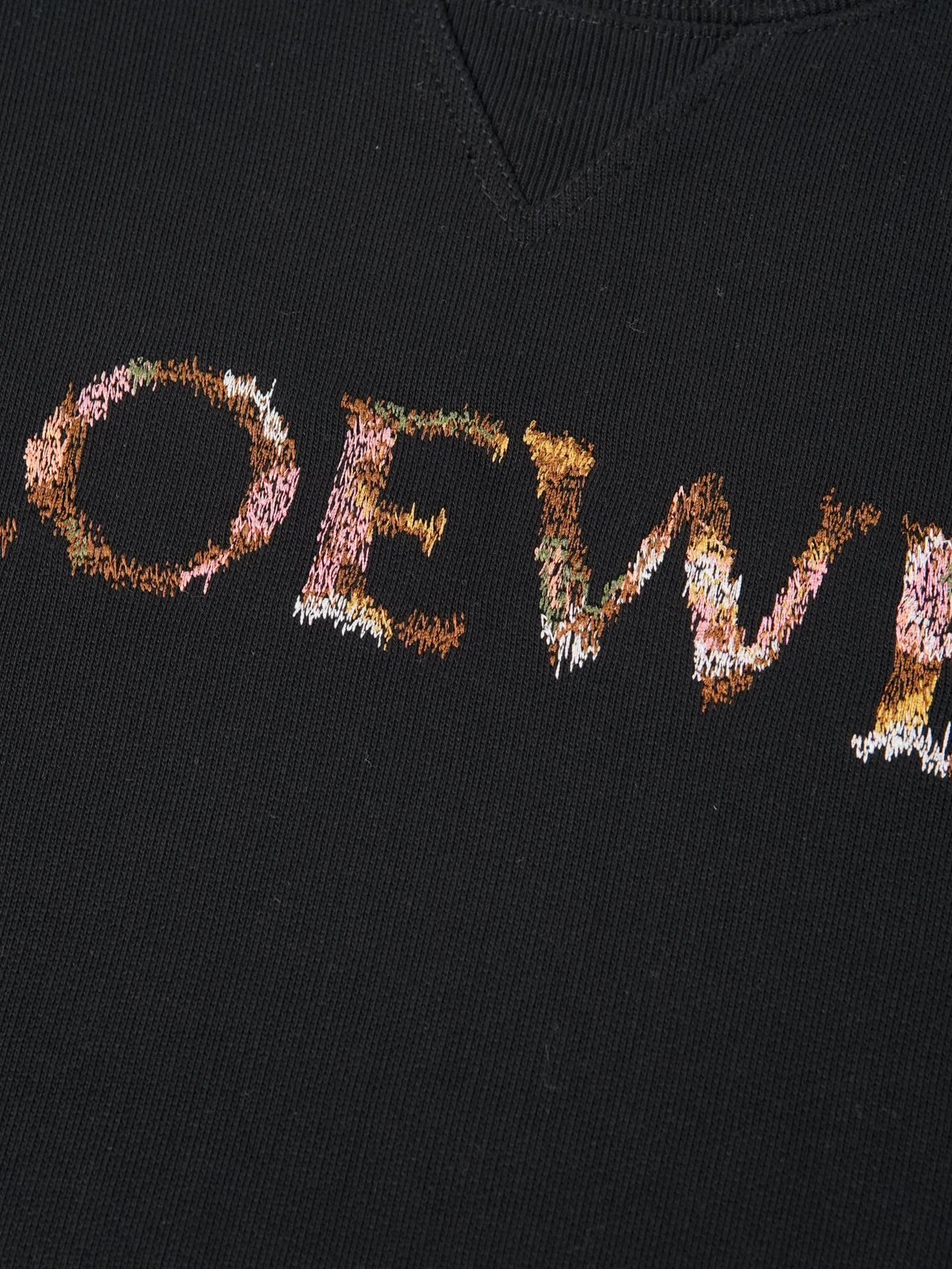 Item ID 8084 L0EWE- Colorful logo Hoodie “ Exclusive embroidery data ”SS25 Regular