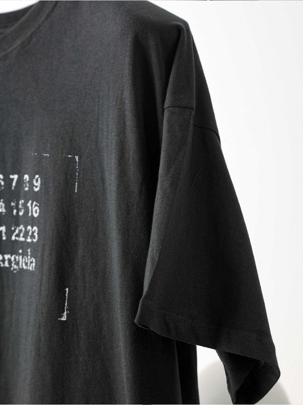 Item ID 8324 Ma1son-Margiela -2022ss-mm6- Blurred Box Calendar Printed Short Sleeve