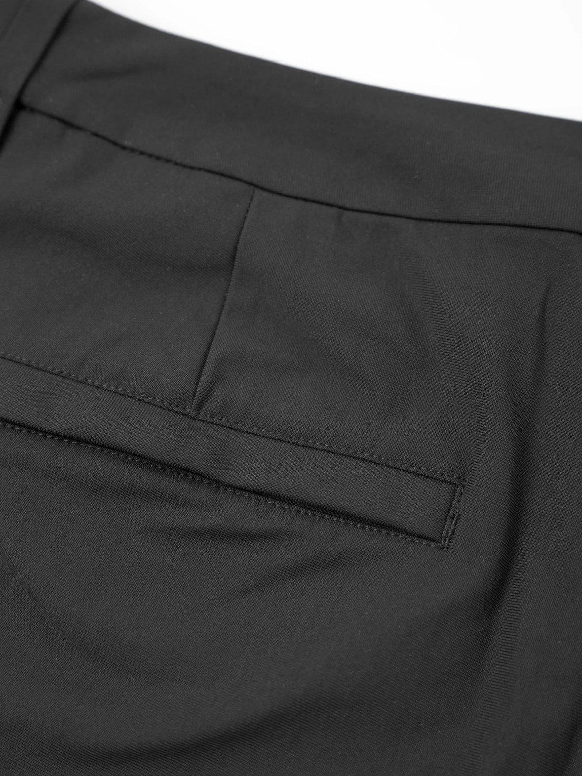 Item ID 8352 Lulu ABC Series solid color trousers - elastic waist casual pants - bl
