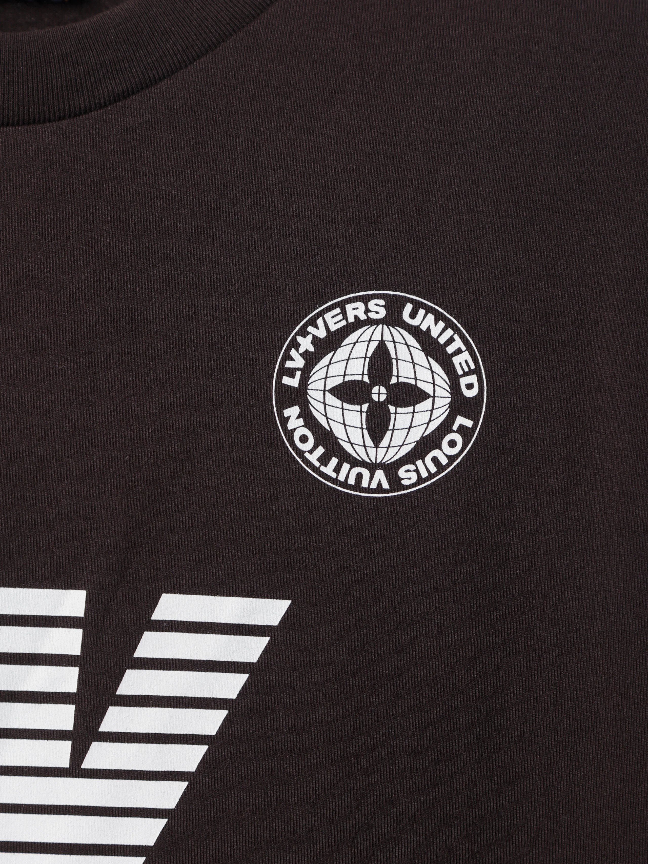 Item ID 8270 Advanced Customization -2022ss Earth Pattern Stripe Printed Short Slee