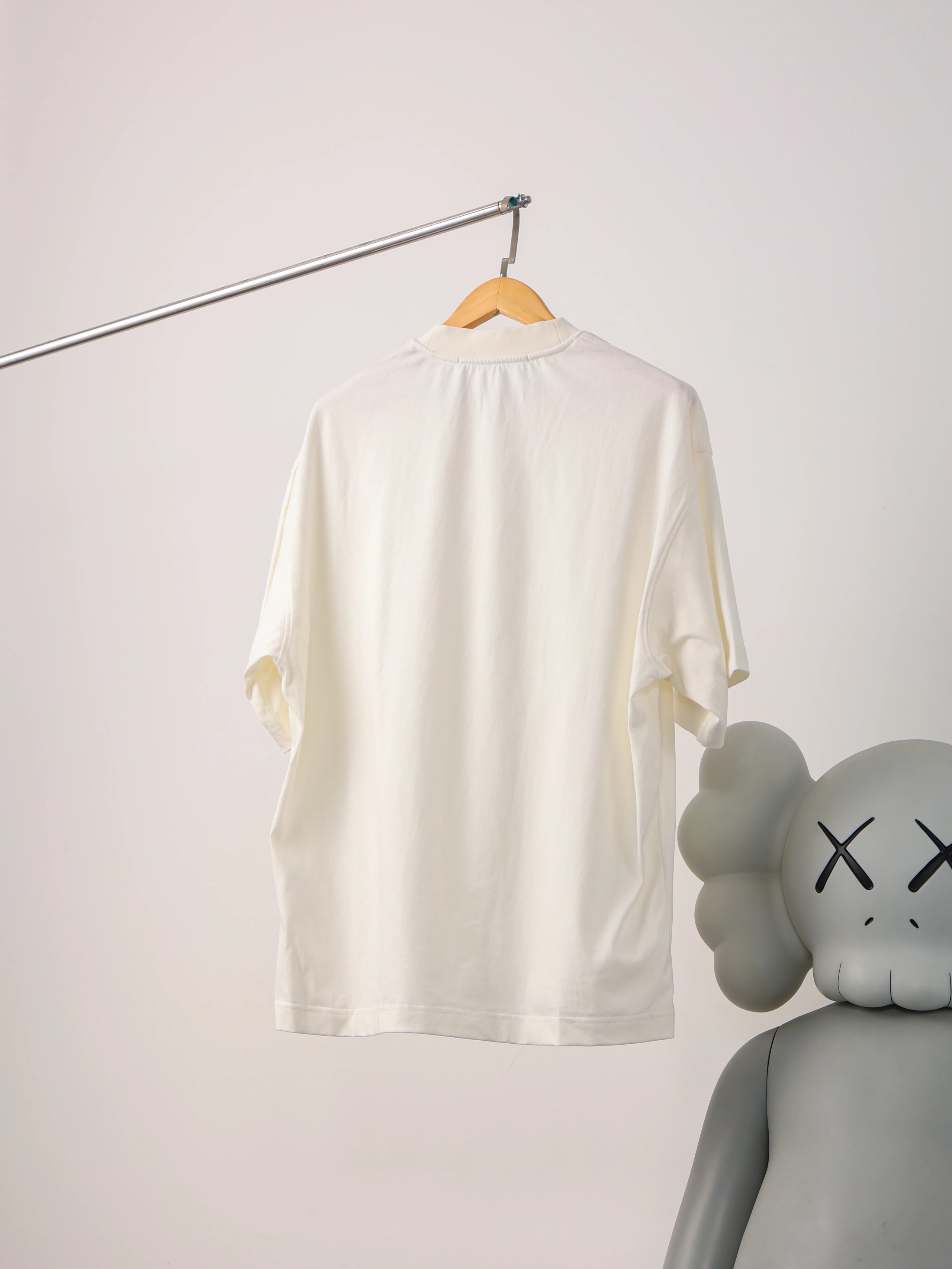 Item ID 8274 Alex@nder-Wang- king alexander -2025ss- Blurred letter print short sle