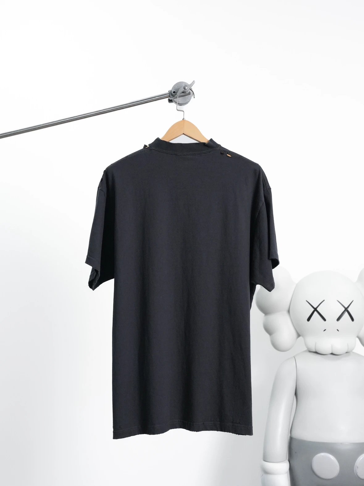 Item ID 8329 Paris 3M ruined short sleeves -“ Imported glue materials ” Oversized c