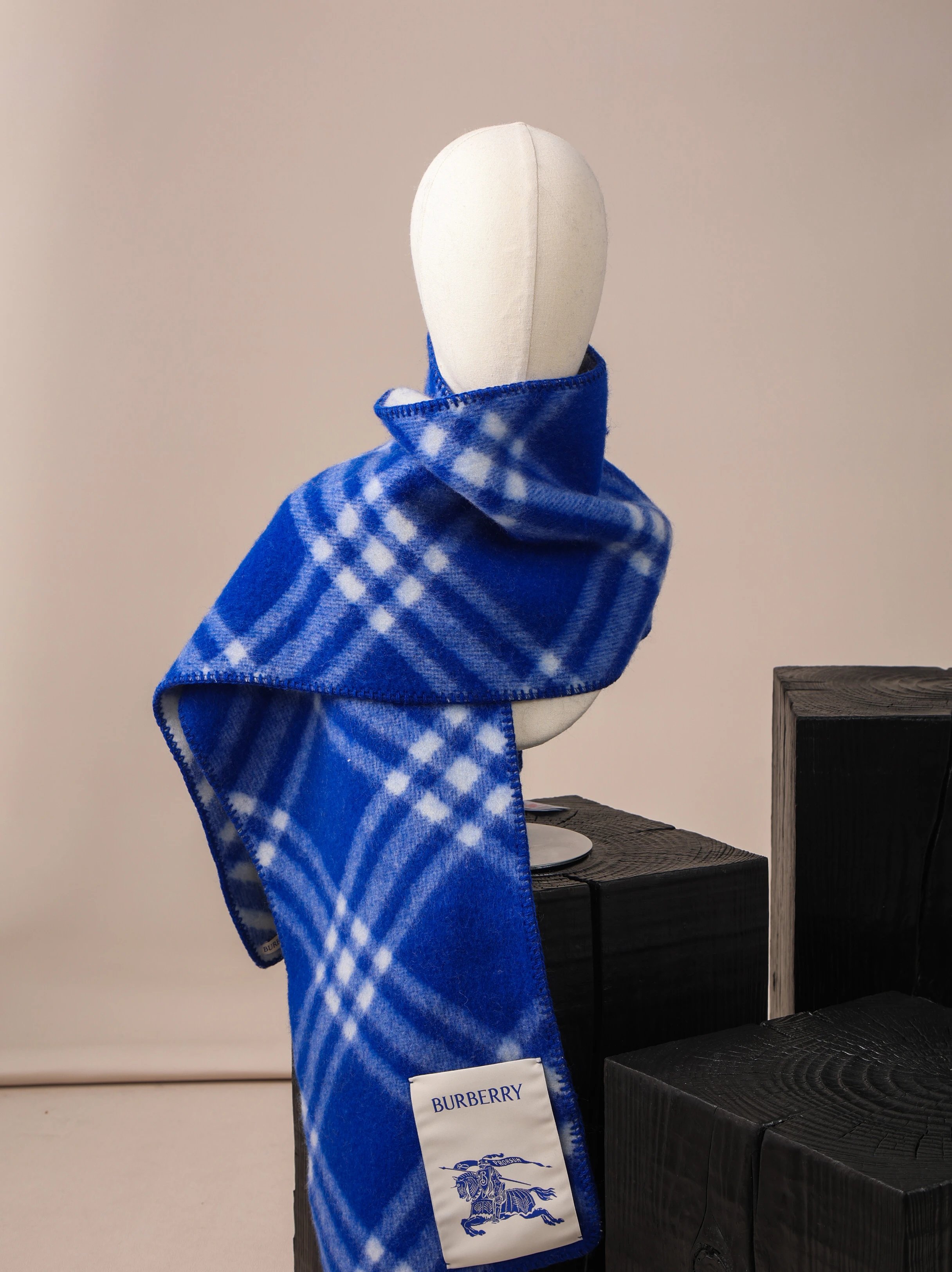 Item ID 8526 Burberr＊-BBR-2024FW New style - twill wool scarf -100% Australian wool