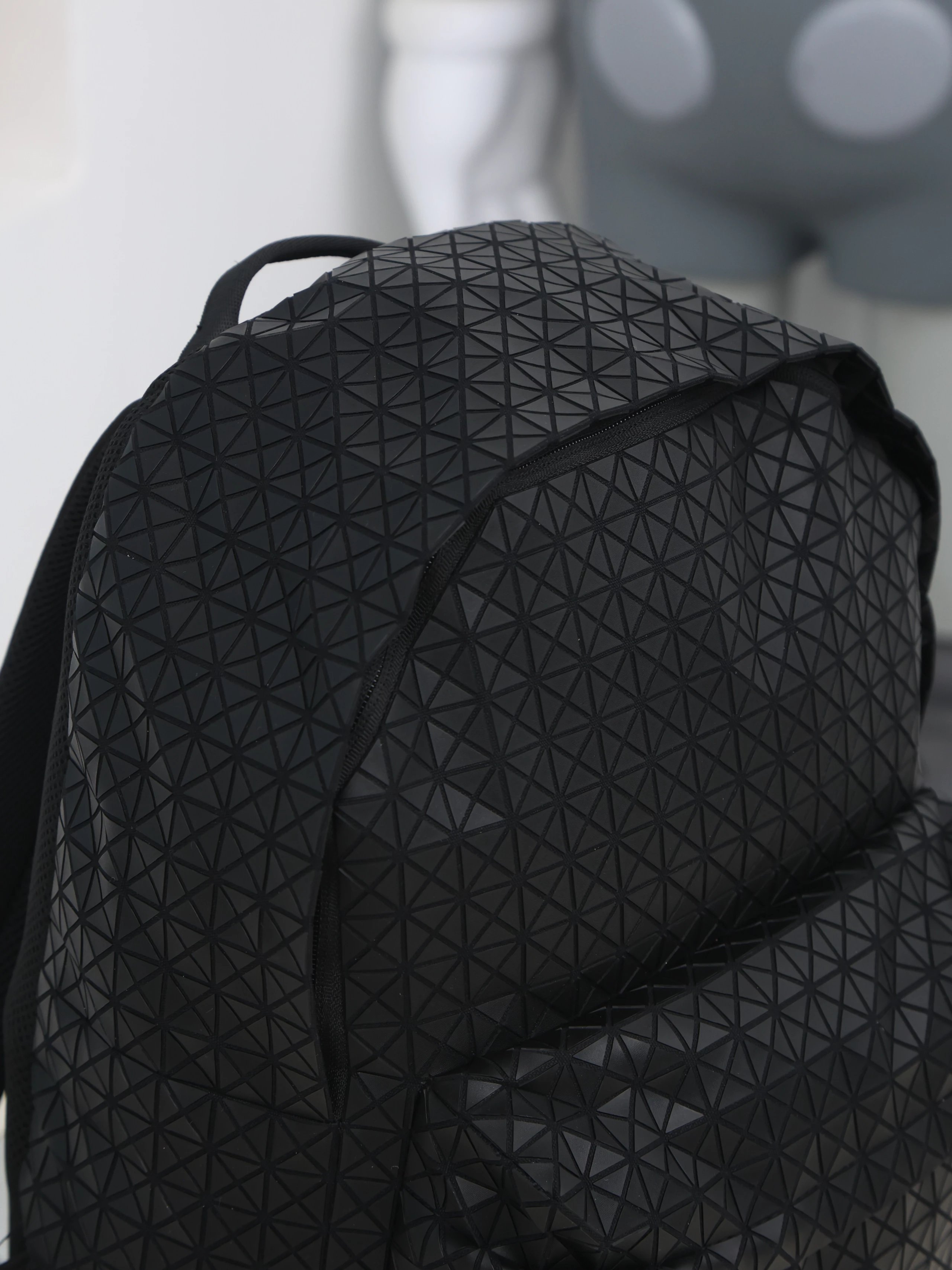 Item ID 8491 Issey-miy@ke- Issey Miyake -DayPack- Matte Diamond Diamond Backpack -