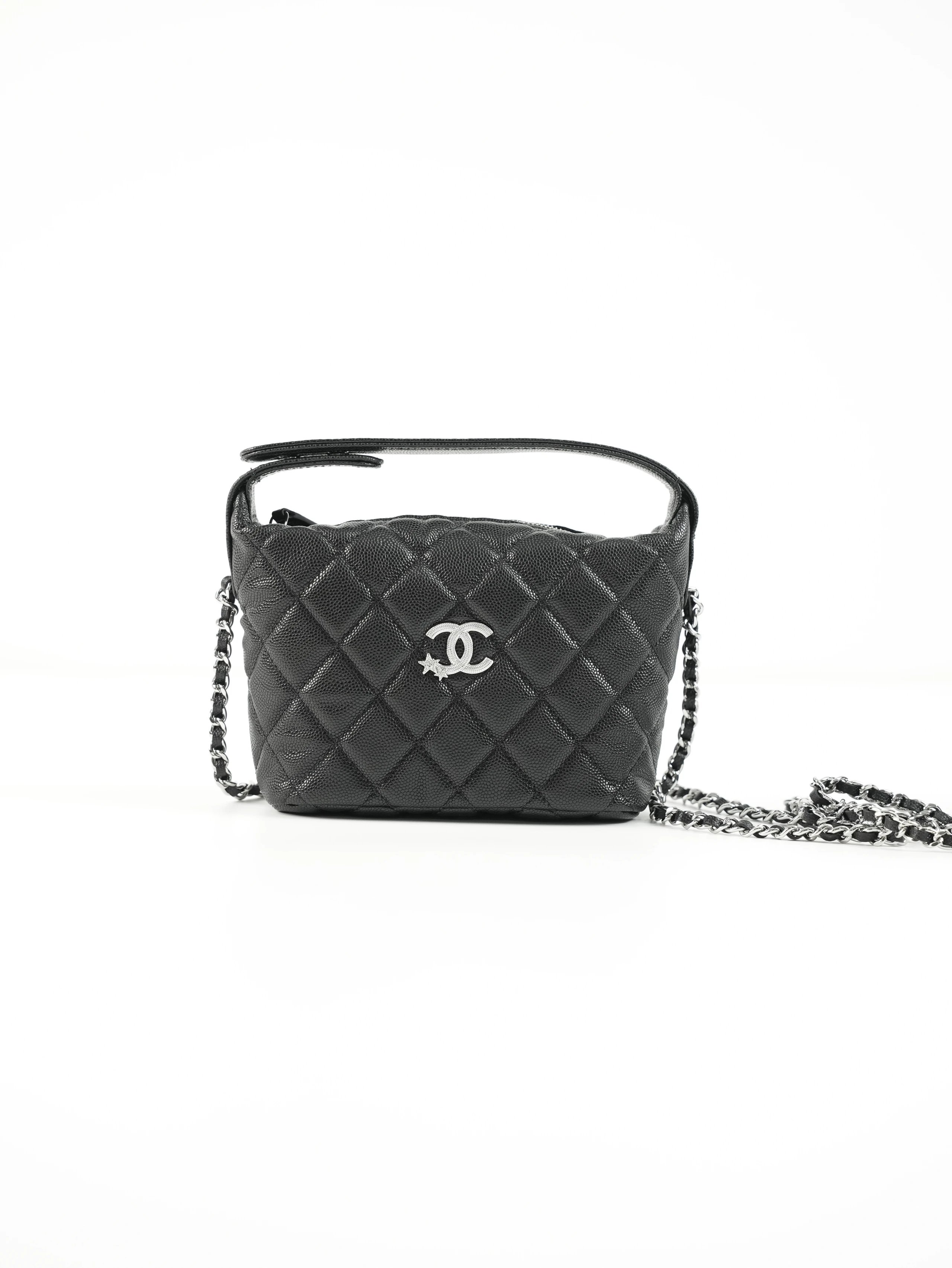 Item ID 8459 CHANE1-25B Star Lunch Box Series _High end Hardware_ - _Imported calf