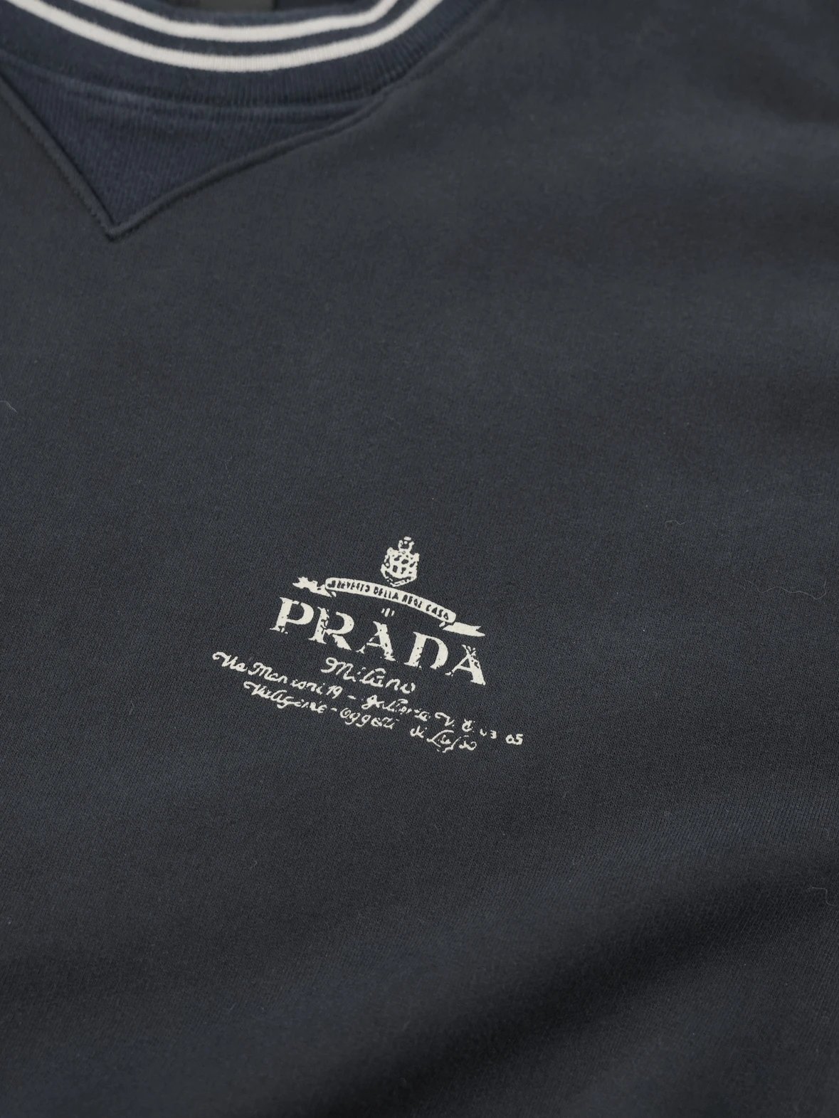 Item ID 8088 PRD-SS24Logo-“ Heavy industrial washing ”“ Purely hand-sanded ” Printe