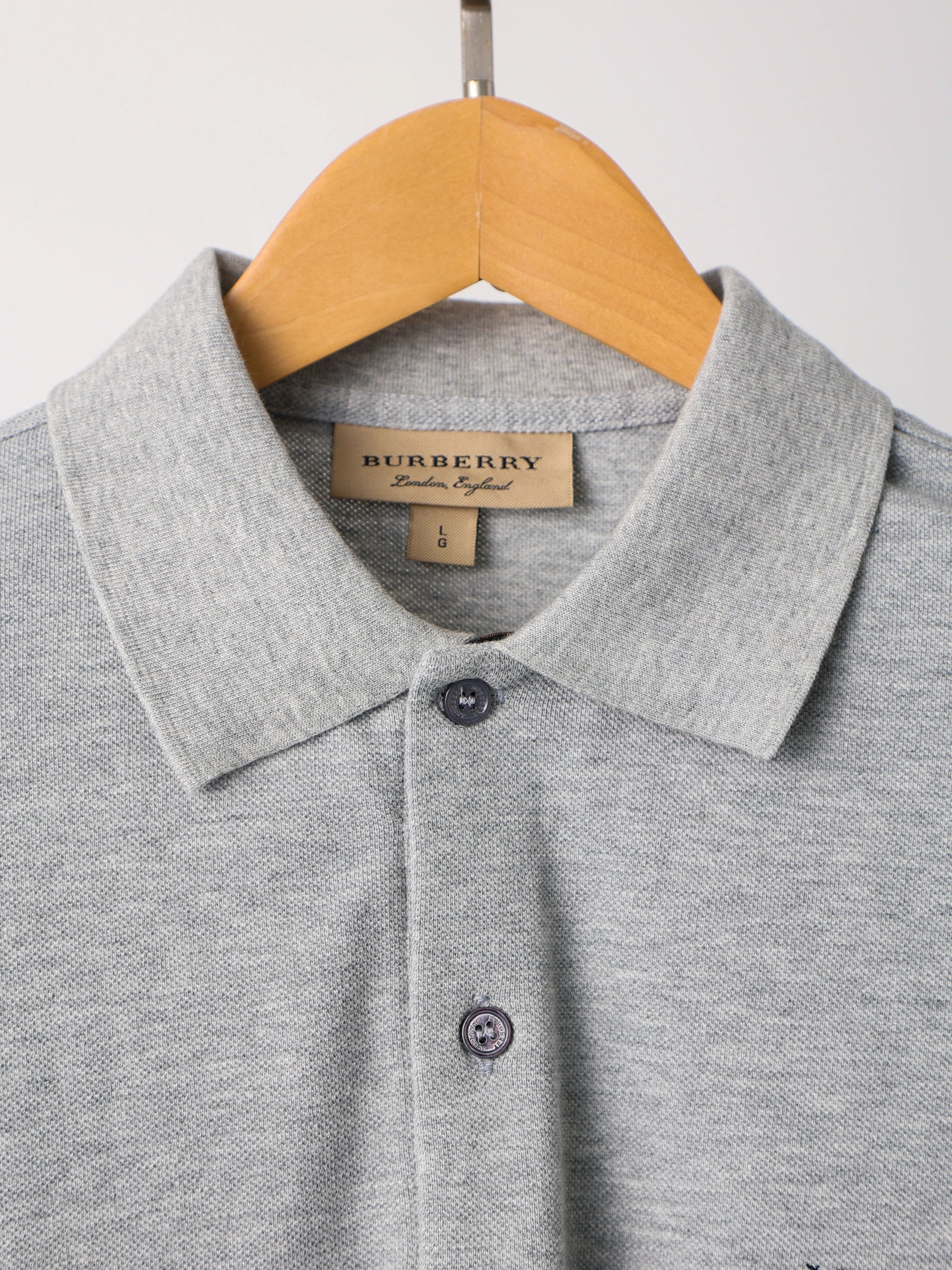 Item ID 8295 Burb3rry-BBR-2021ss- Classic - Plaid collar polo short sleeves - Small